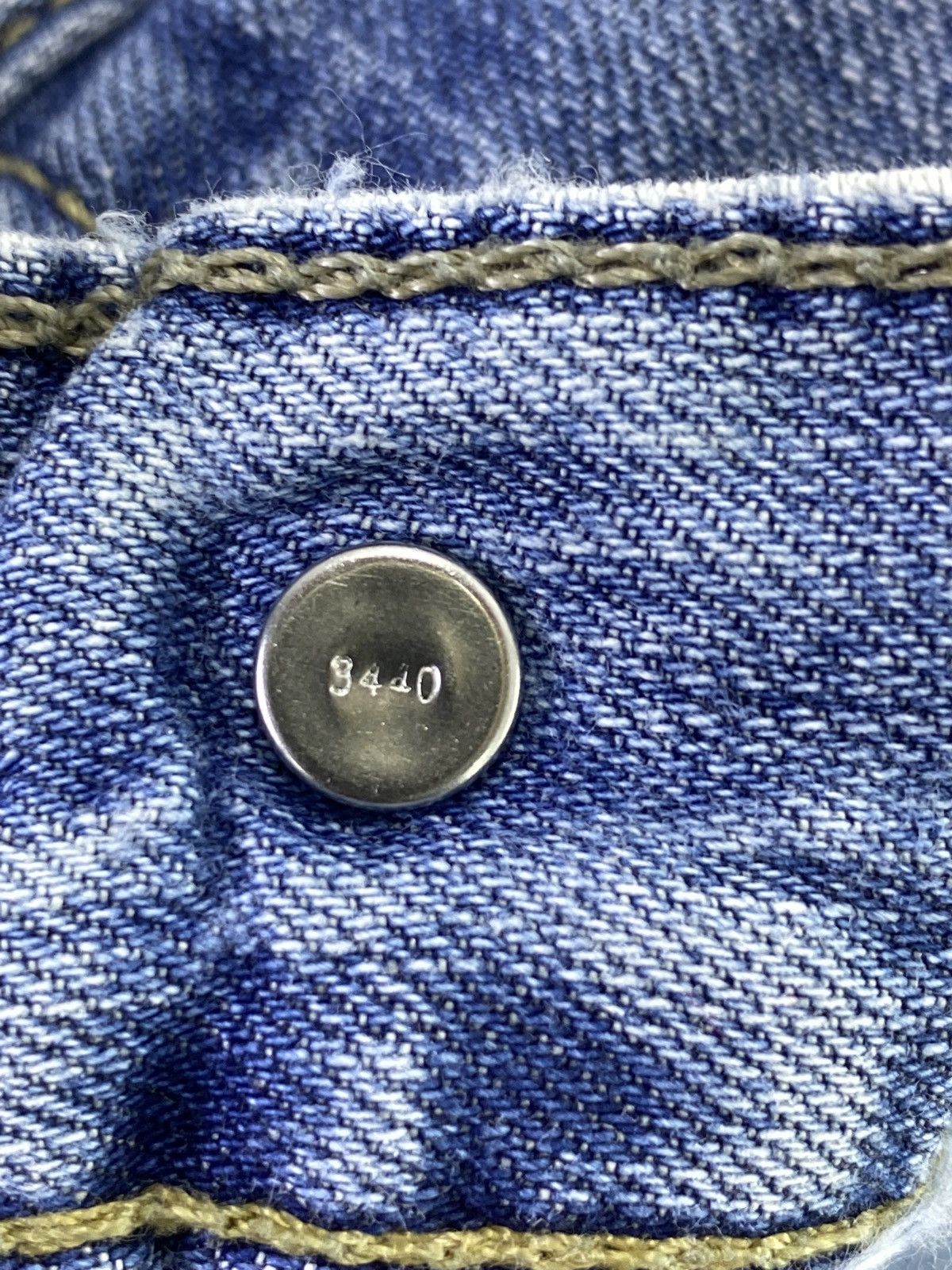 Jean × Levi's × Vintage Vintage Levis 559 Blue wash Jeans - J540 Size US 38 / EU 54 - 6 Thumbnail