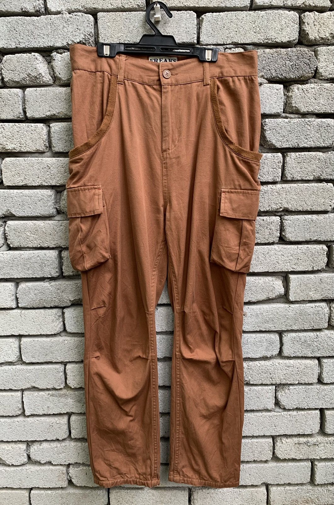 Japanese Brand FREAKS Cargo Pants Size US 31 - 3 Thumbnail