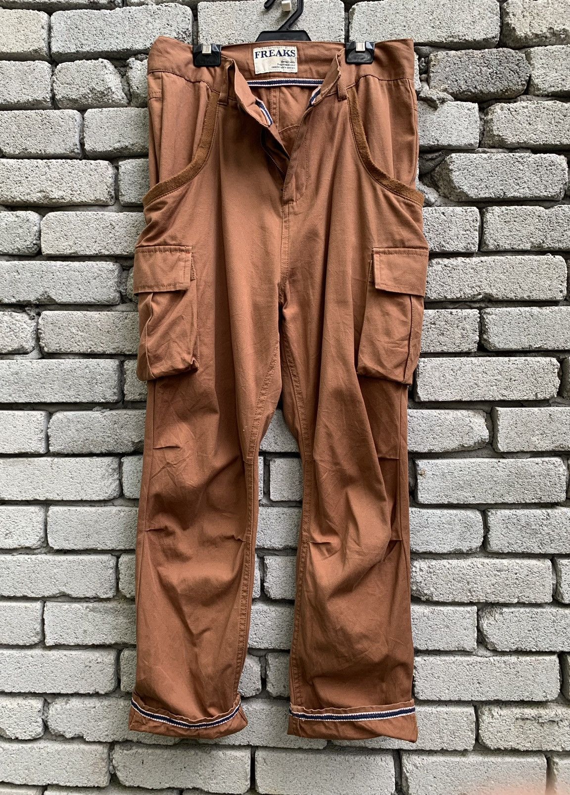 Japanese Brand FREAKS Cargo Pants Size US 31 - 14 Thumbnail
