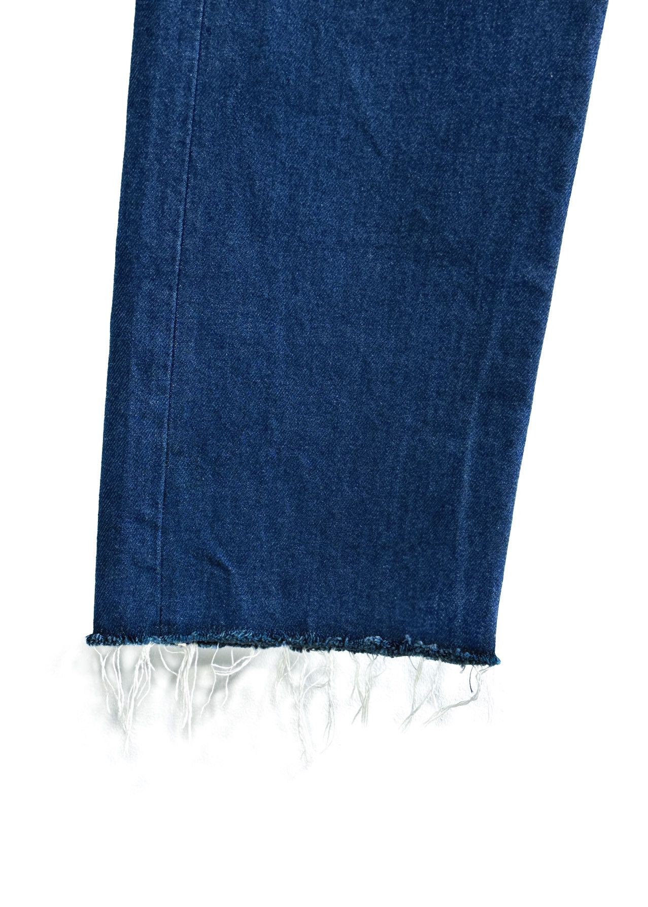 Maison Margiela Maison Martin Margiela Blue Unfinished Jeans Size 26" / US 2 / IT 38 - 2 Thumbnail
