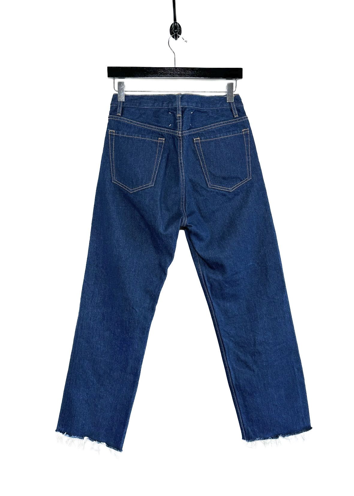 Maison Margiela Maison Martin Margiela Blue Unfinished Jeans Size 26" / US 2 / IT 38 - 4 Thumbnail