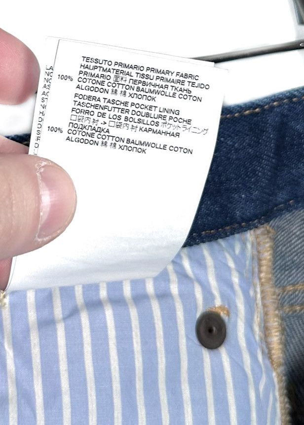 Maison Margiela Maison Martin Margiela Blue Unfinished Jeans Size 26" / US 2 / IT 38 - 9 Thumbnail
