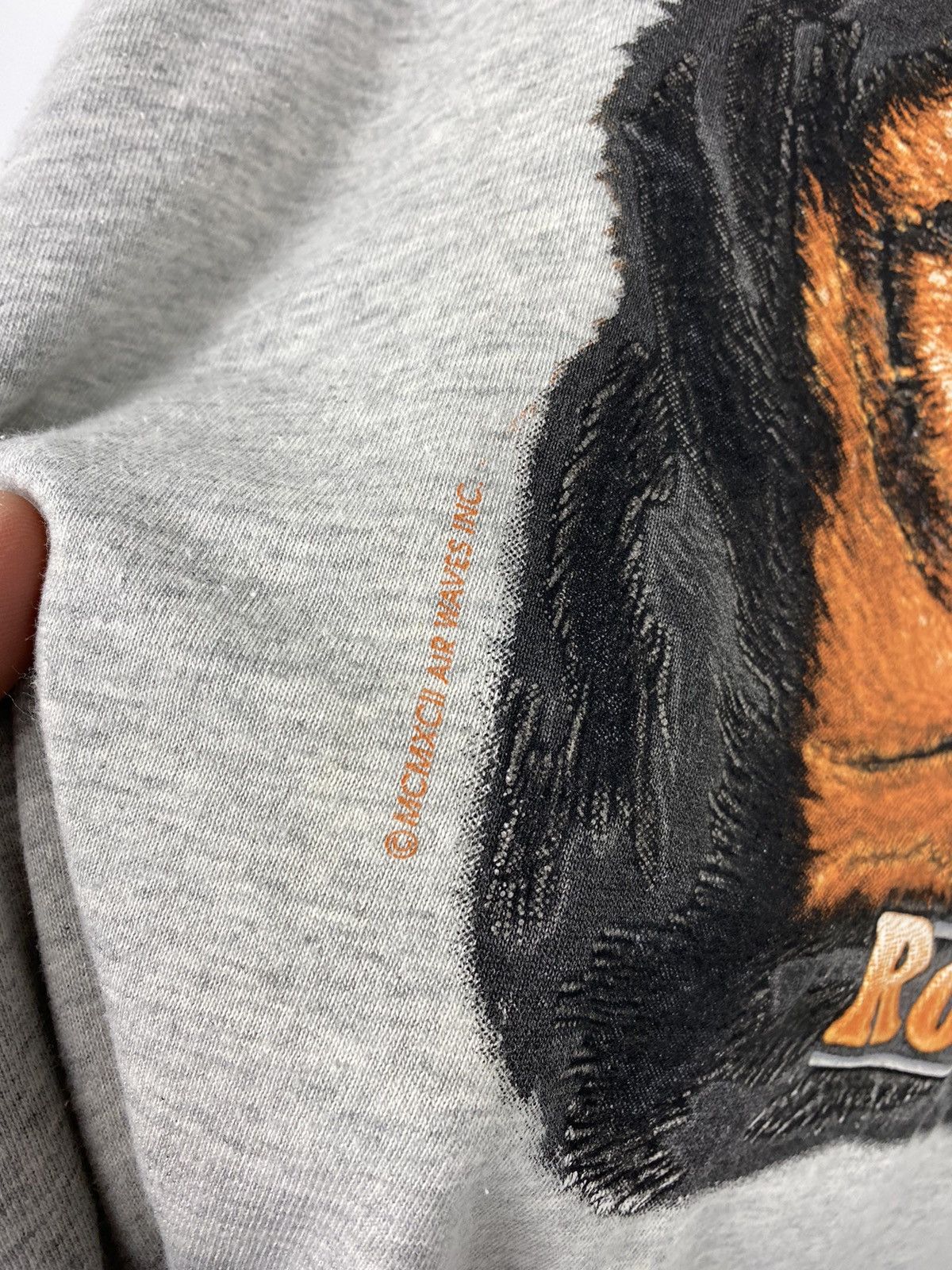 Vintage Vintage 90s Y2K Rottweiler Dog T Shirt Tee Bulldog Hype Size US XL / EU 56 / 4 - 3 Thumbnail