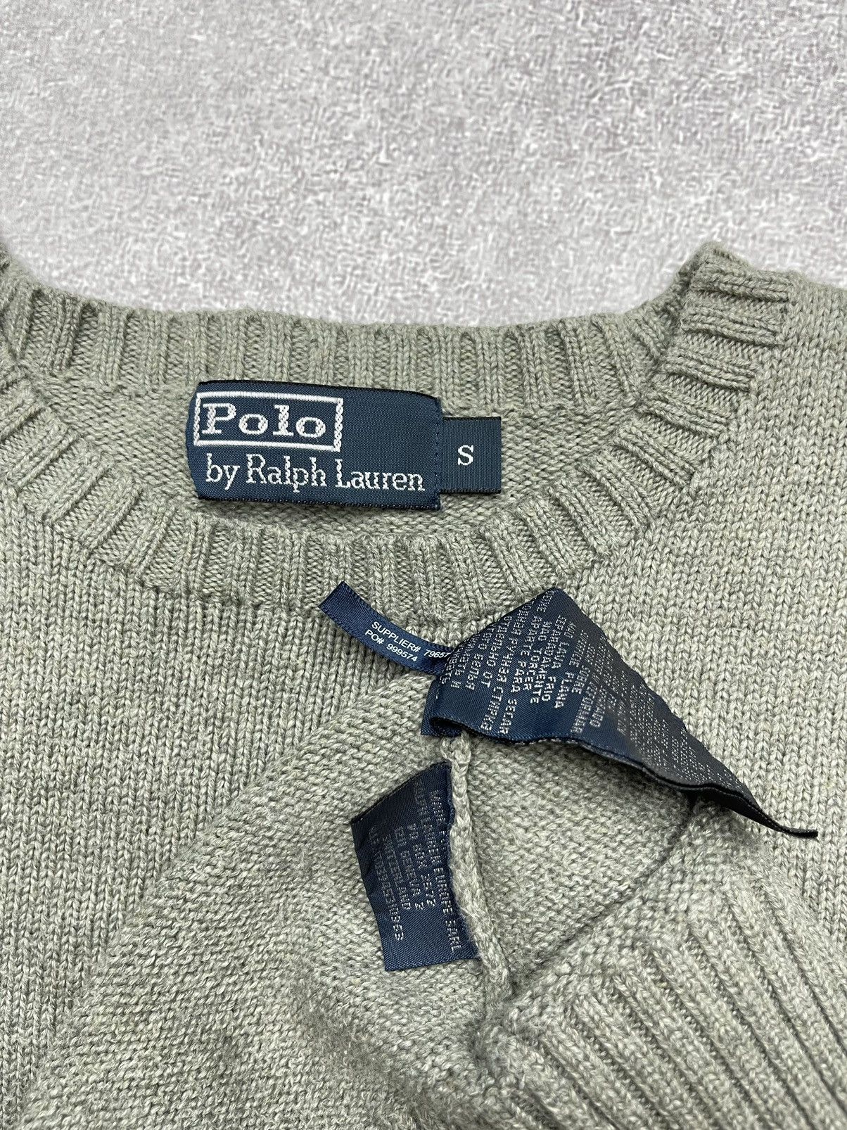 Polo Ralph Lauren Polo Ralph Lauren Crewneck Sweater Vintage Y2K size s Size US S / EU 44-46 / 1 - 5 Thumbnail