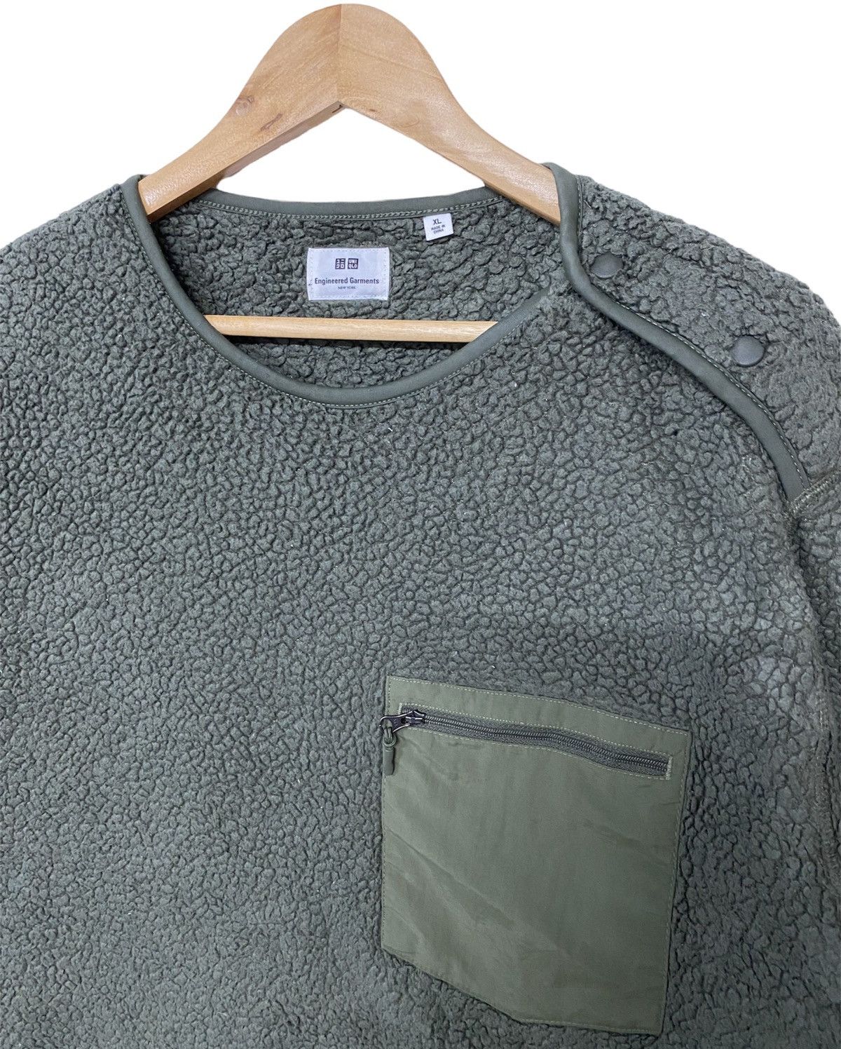Engineered Garments × Uniqlo Engineered Garments New York Fleece Jacket Size US XL / EU 56 / 4 - 4 Thumbnail