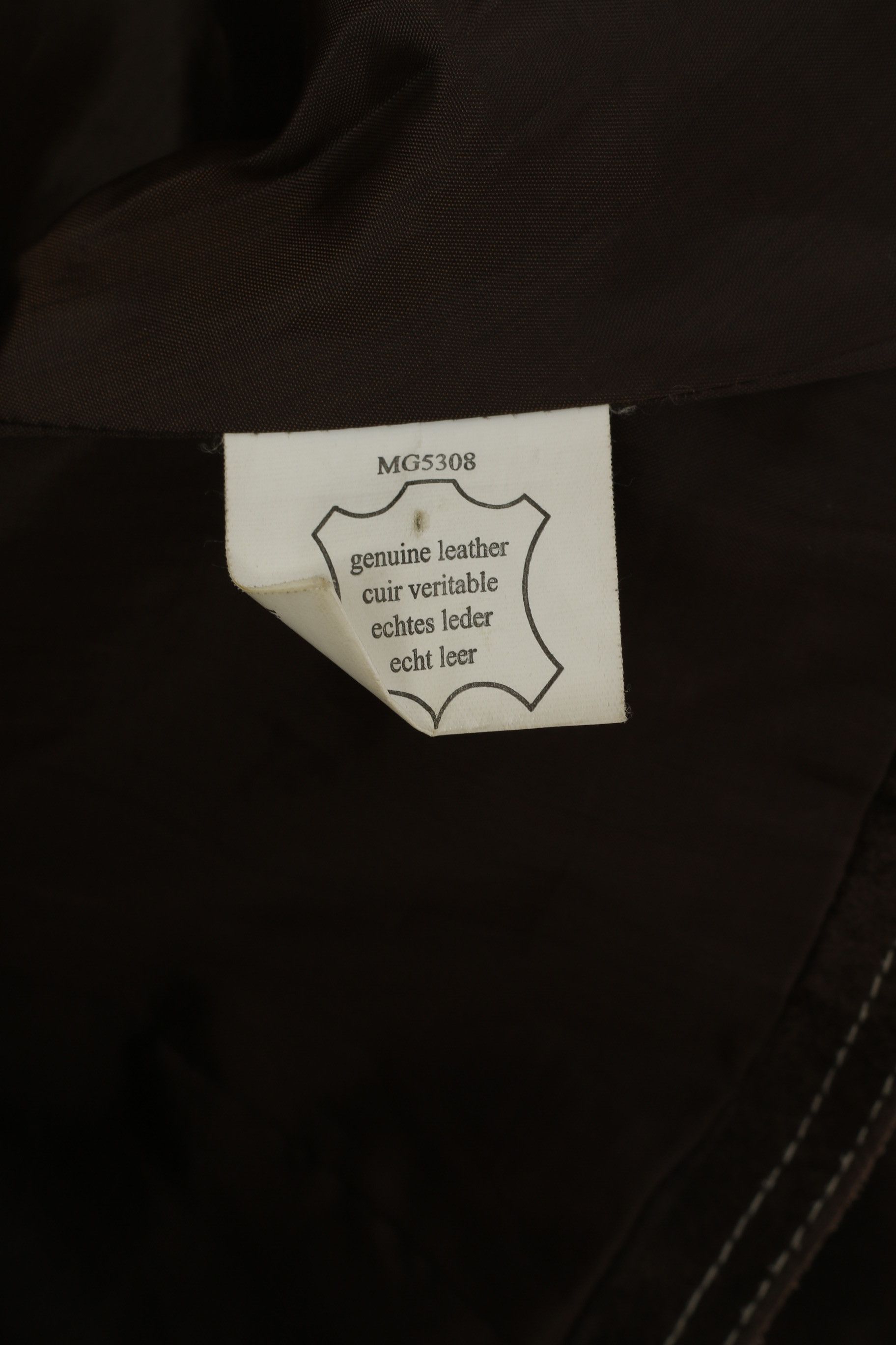 Vintage Sasha Women 12 M Jacket Brown Leather Vintage 2742 Size M / US 6-8 / IT 42-44 - 6 Thumbnail