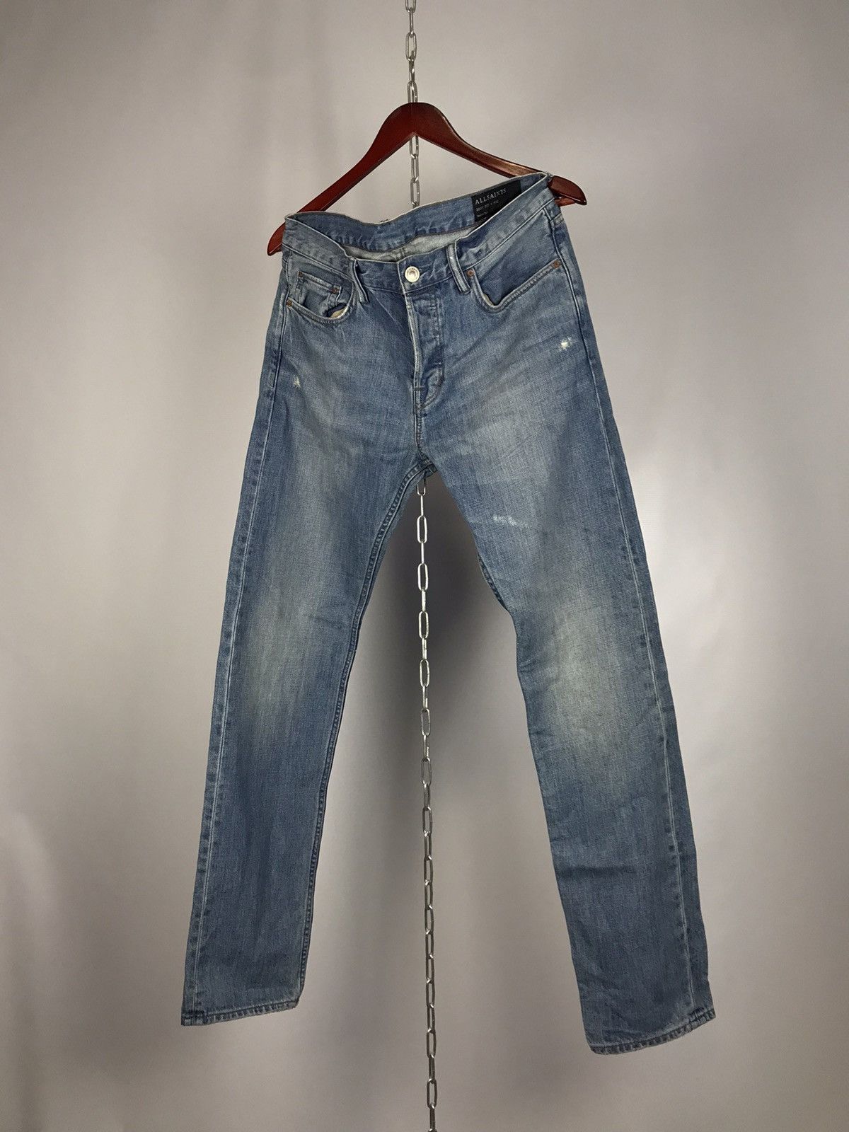 Allsaints Allsaints luxury streetwear denim jeans Size US 32 / EU 48 - 1 Thumbnail