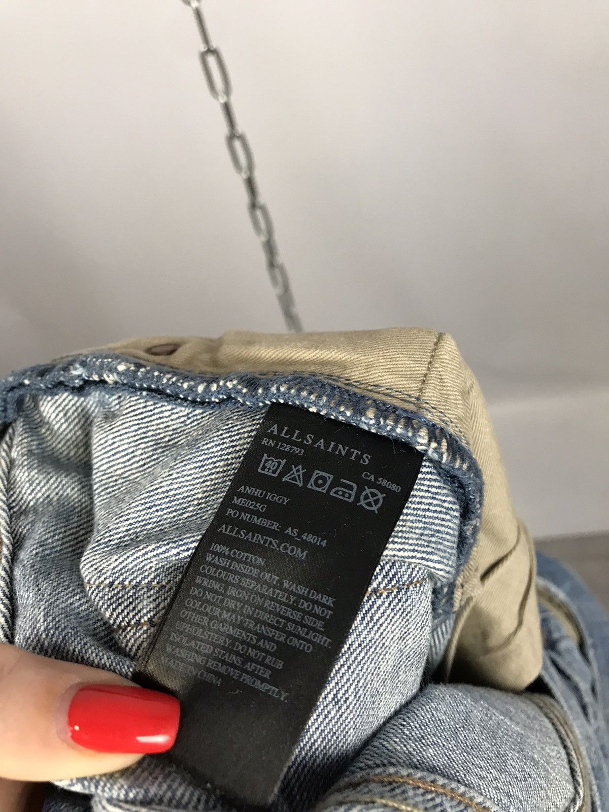 Allsaints Allsaints luxury streetwear denim jeans Size US 32 / EU 48 - 5 Thumbnail