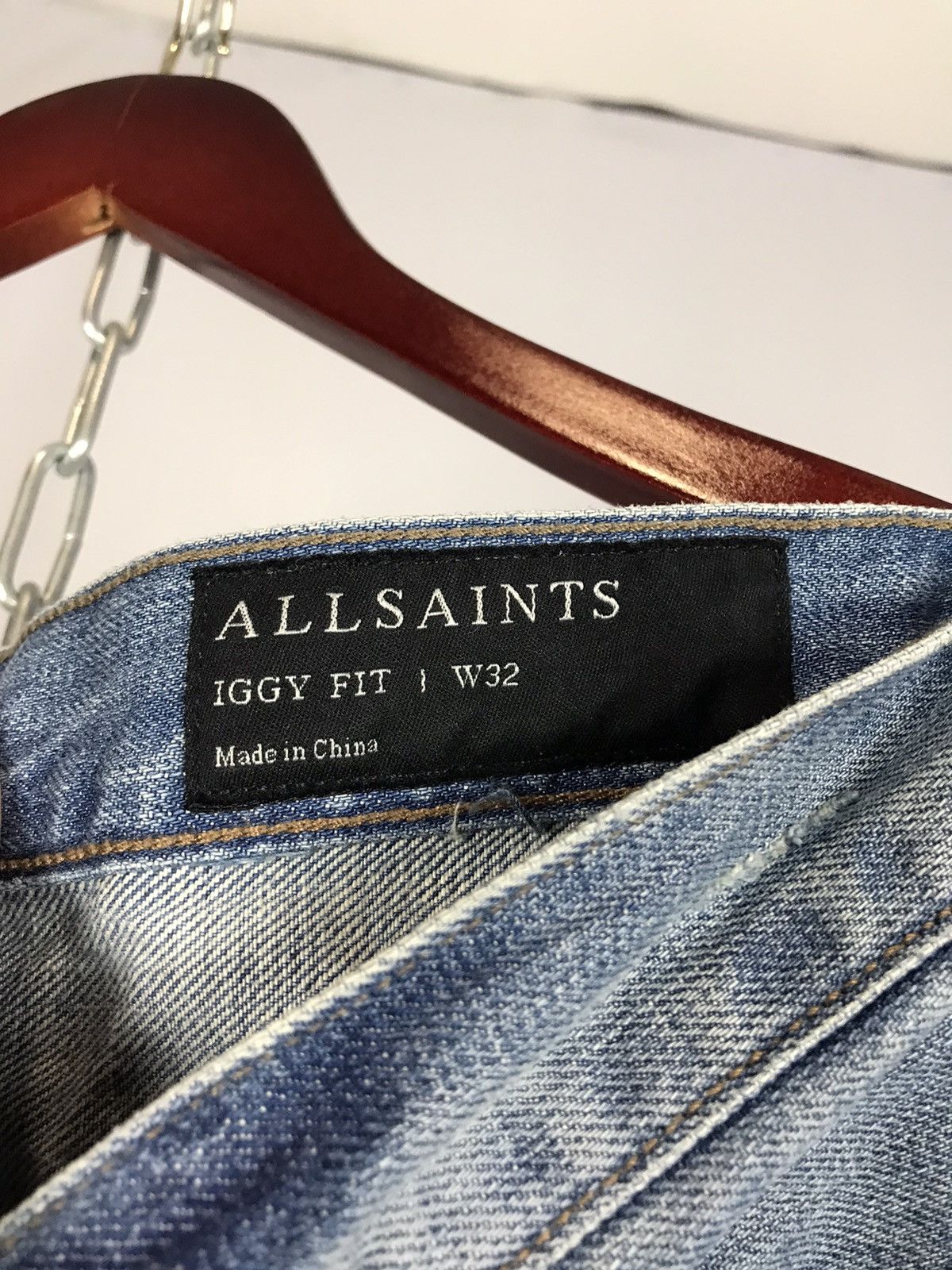 Allsaints Allsaints luxury streetwear denim jeans Size US 32 / EU 48 - 4 Thumbnail
