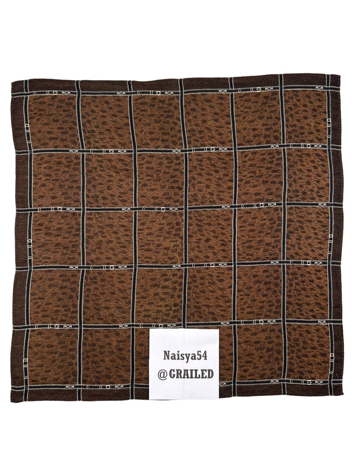 MCM MCM Handkerchief Neckerchief Bandana Pocketsquare Size ONE SIZE - 6 Thumbnail