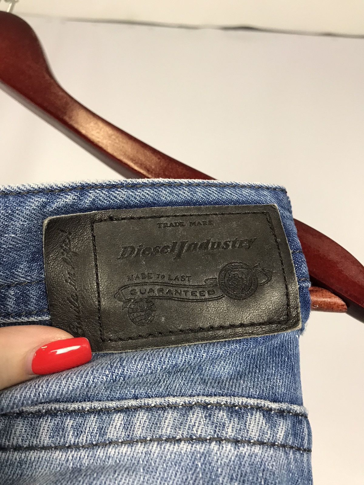 Diesel Diesel luxury distressed denim jeans Size US 31 - 11 Thumbnail