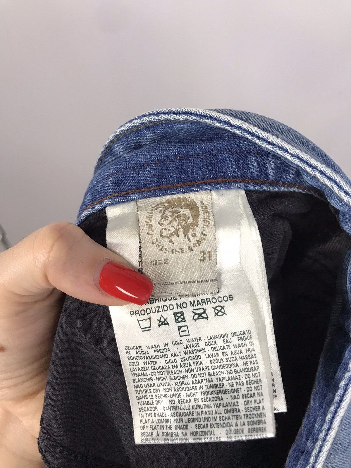 Diesel Diesel luxury distressed denim jeans Size US 31 - 6 Thumbnail