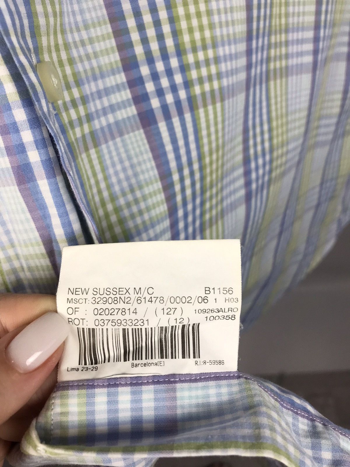 Burberry Burberry vintage luxury shirt square Size US XL / EU 56 / 4 - 4 Thumbnail