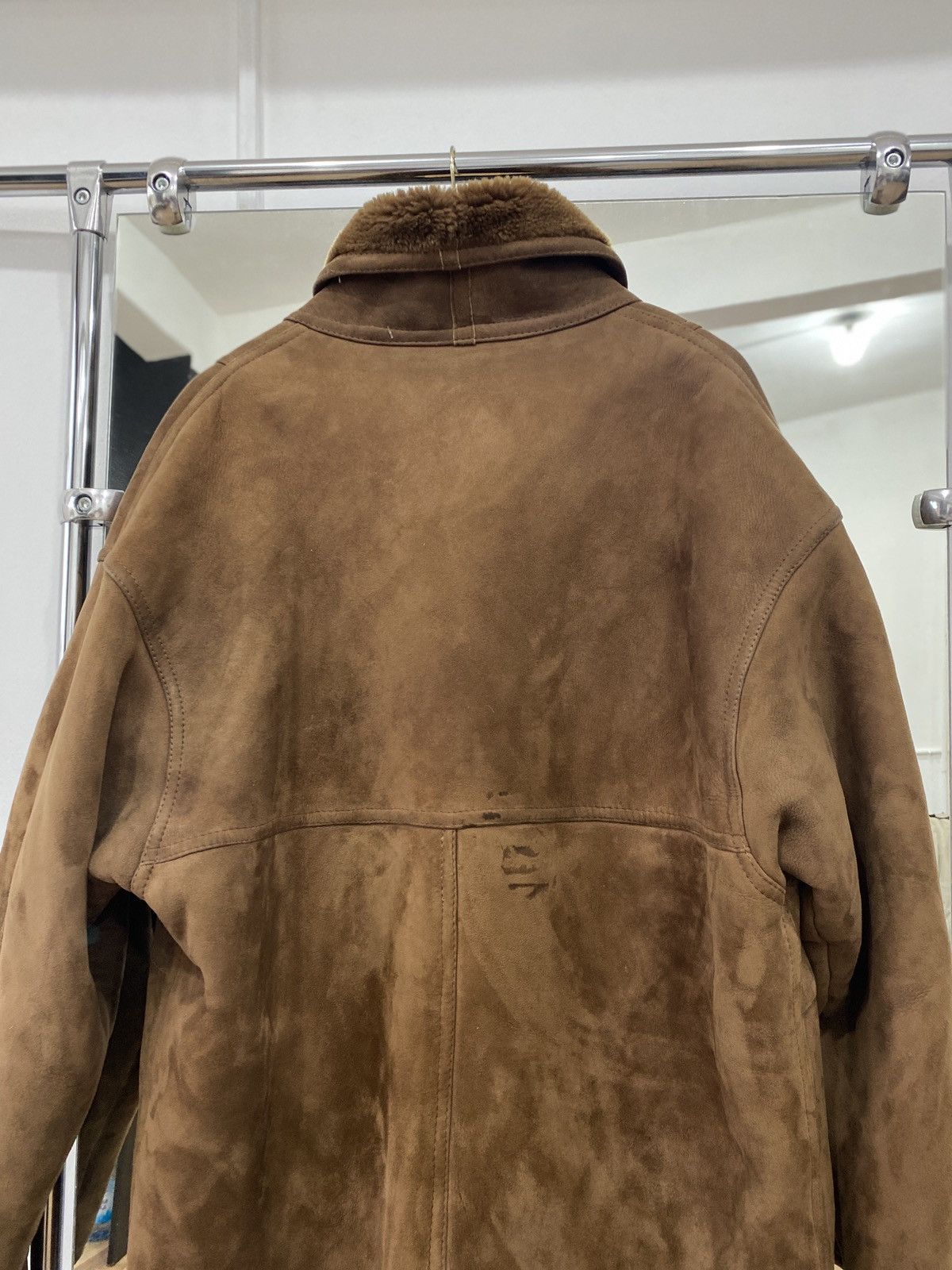Japanese Brand Vintage UMBERTO OLIVIERI Shearling Coat Size US M / EU 48-50 / 2 - 11 Thumbnail