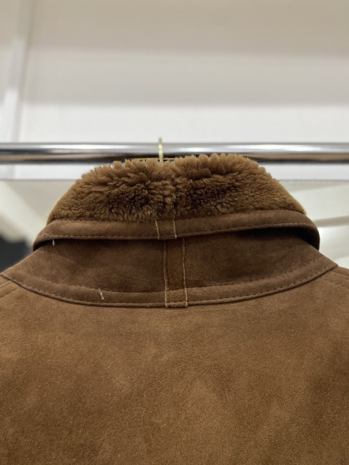 Japanese Brand Vintage UMBERTO OLIVIERI Shearling Coat Size US M / EU 48-50 / 2 - 14 Thumbnail