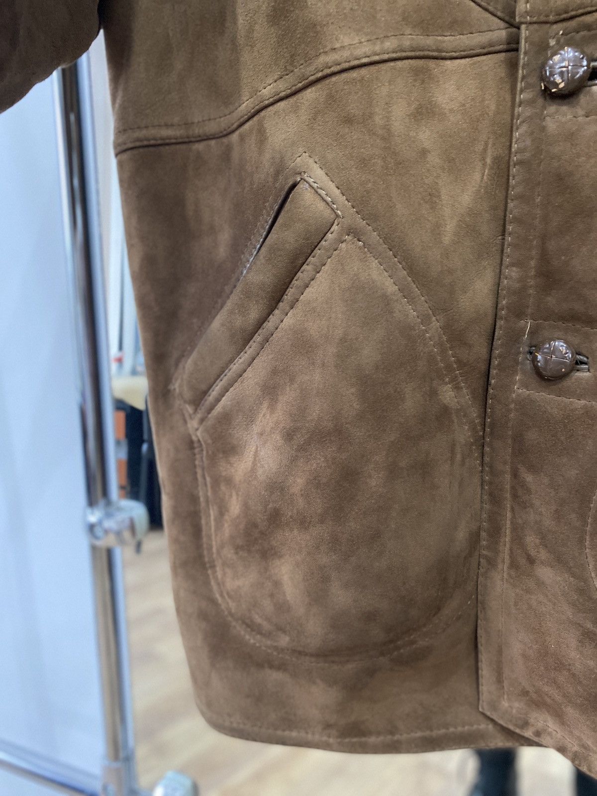Japanese Brand Vintage UMBERTO OLIVIERI Shearling Coat Size US M / EU 48-50 / 2 - 6 Thumbnail