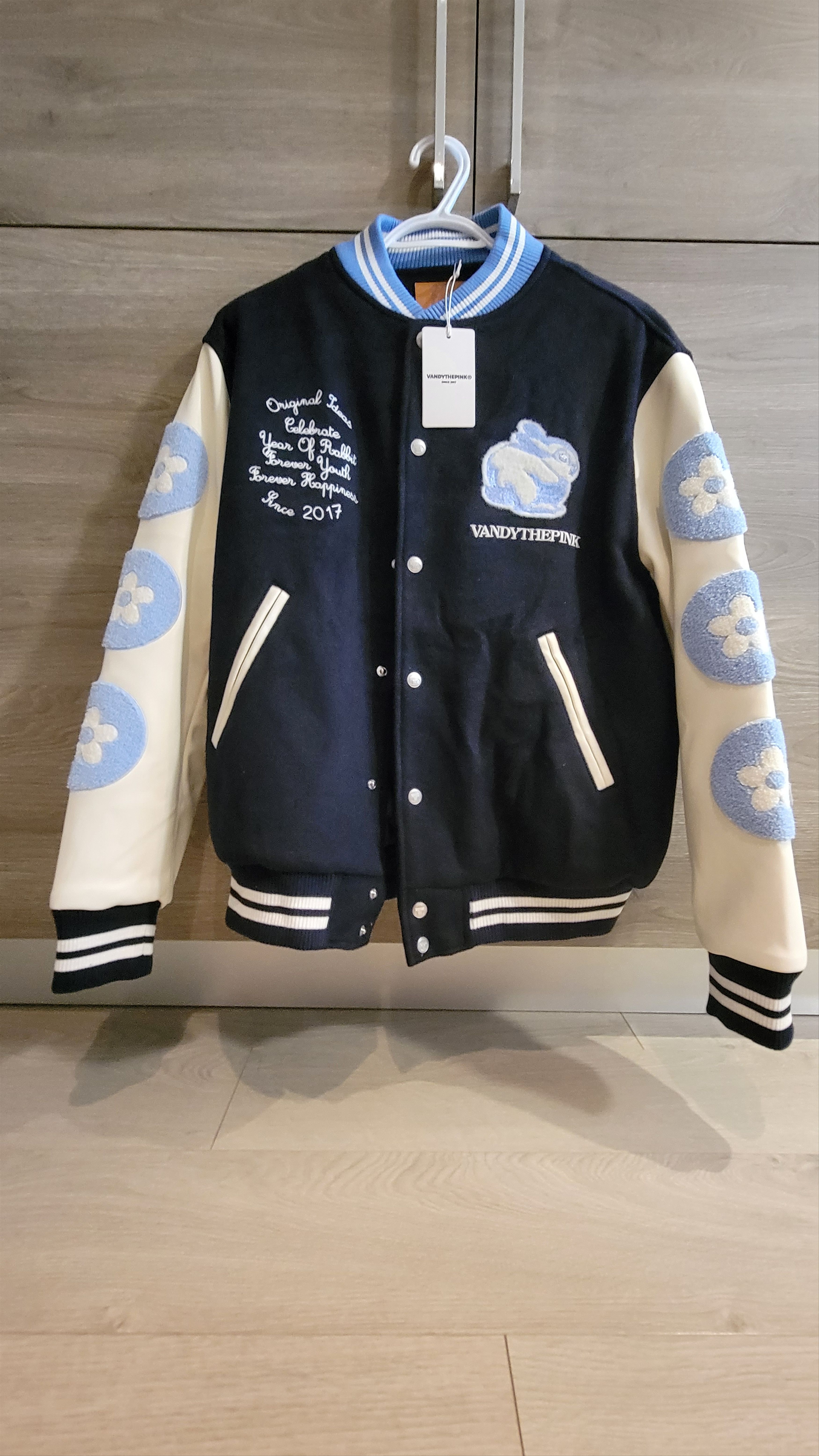 Vandy The Pink Vandy The Pink Rabbit Varsity Jacket | Grailed