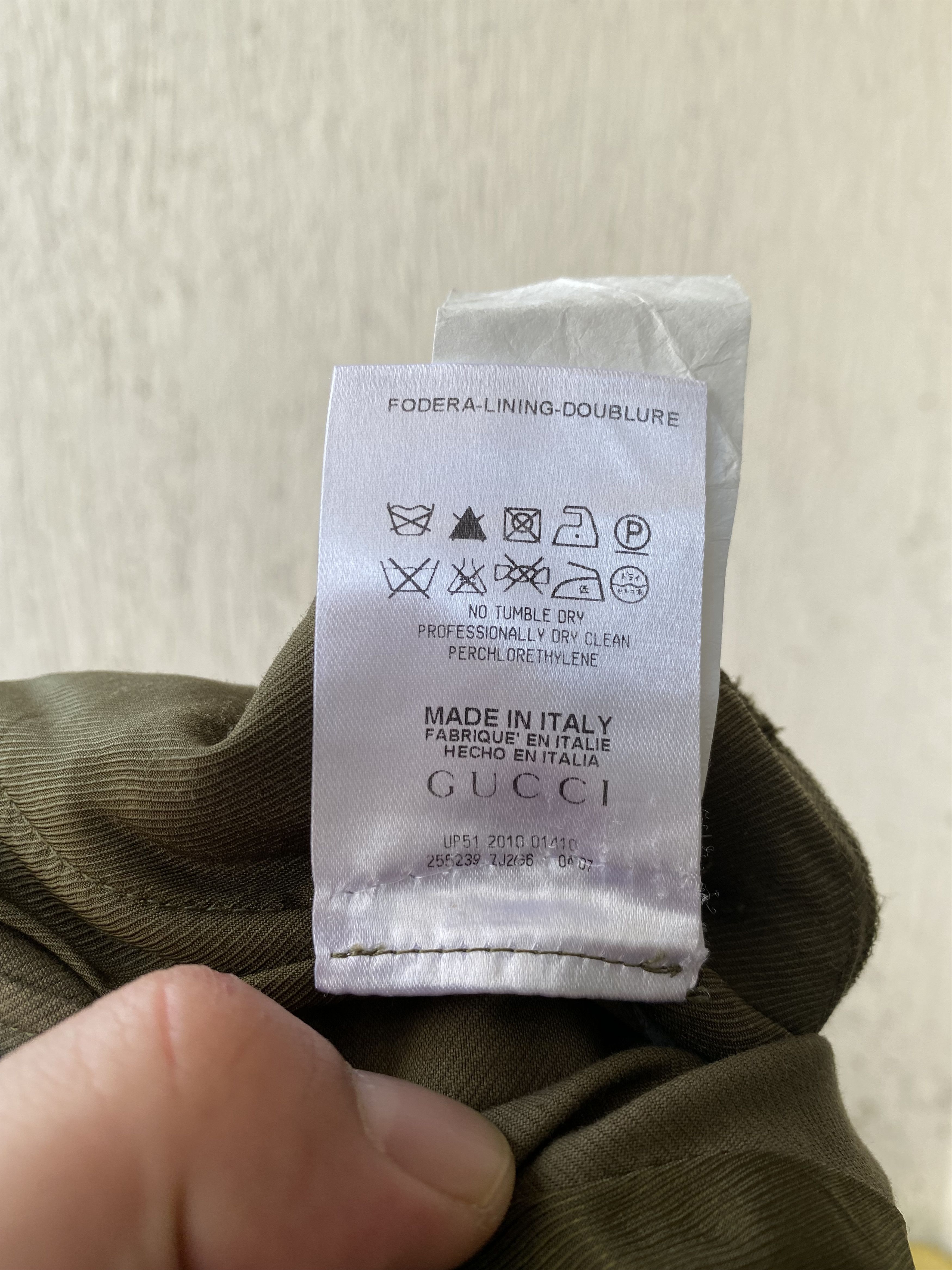 Gucci slim cargo pant Size US 31 - 9 Thumbnail