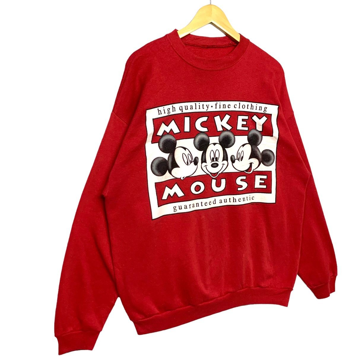 Vintage Disney Mickey Mouse Big Print Sweatshirt