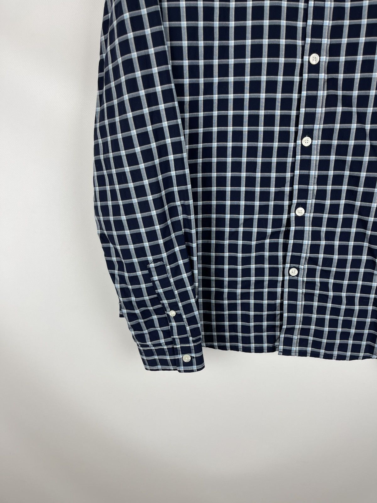 Fred Perry Fred Perry checkered plait cotton navy striped collar shirt Size US M / EU 48-50 / 2 - 3 Thumbnail