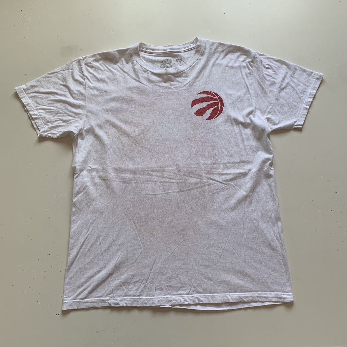 NBA × October's Very Own × Vintage Vintage Y2K Toronto Raptors OVO Drake night graphic t-shirt Size US L / EU 52-54 / 3 - 2 Thumbnail