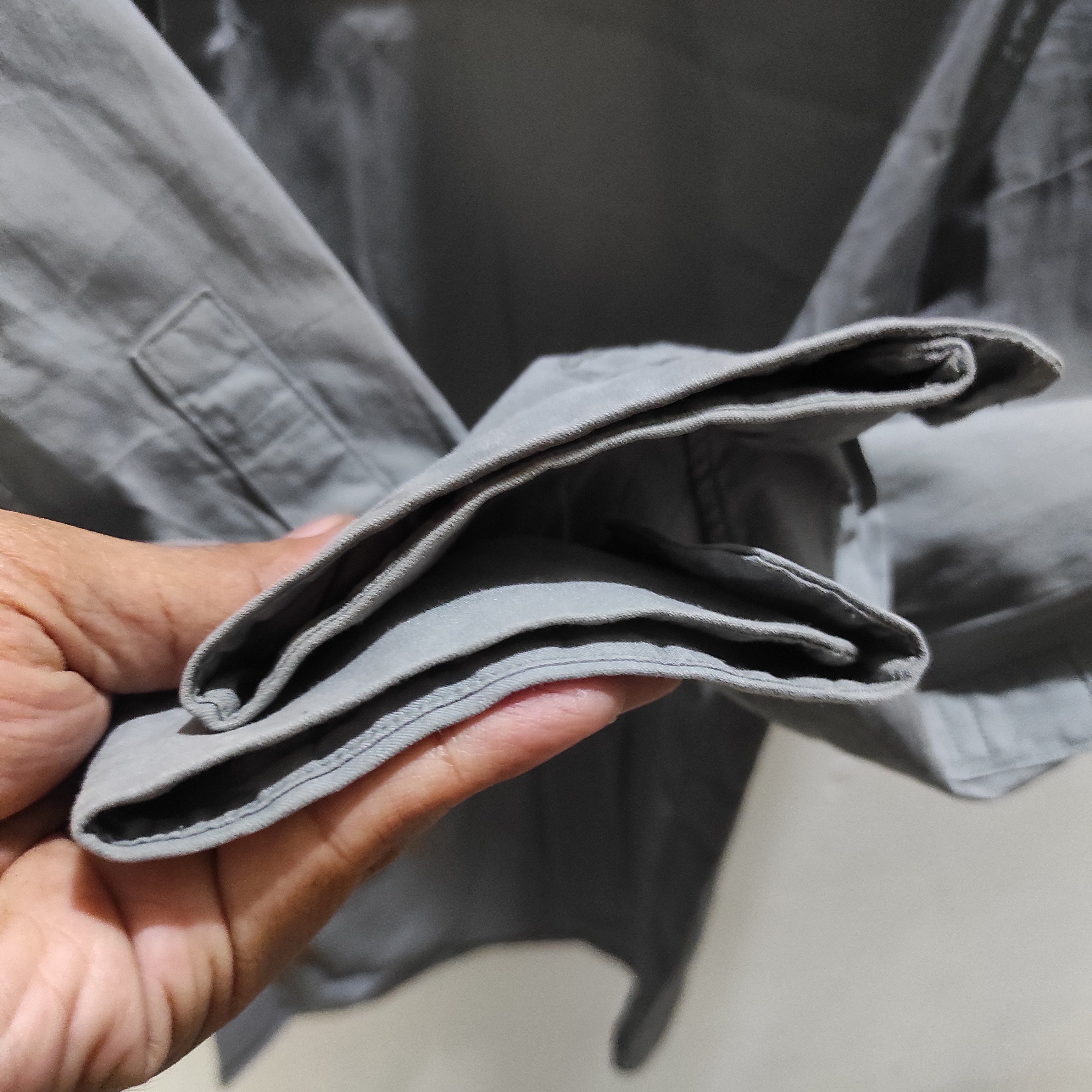 Undercover × Uniqlo Grey Button-Up Shirt Size US L / EU 52-54 / 3 - 9 Thumbnail