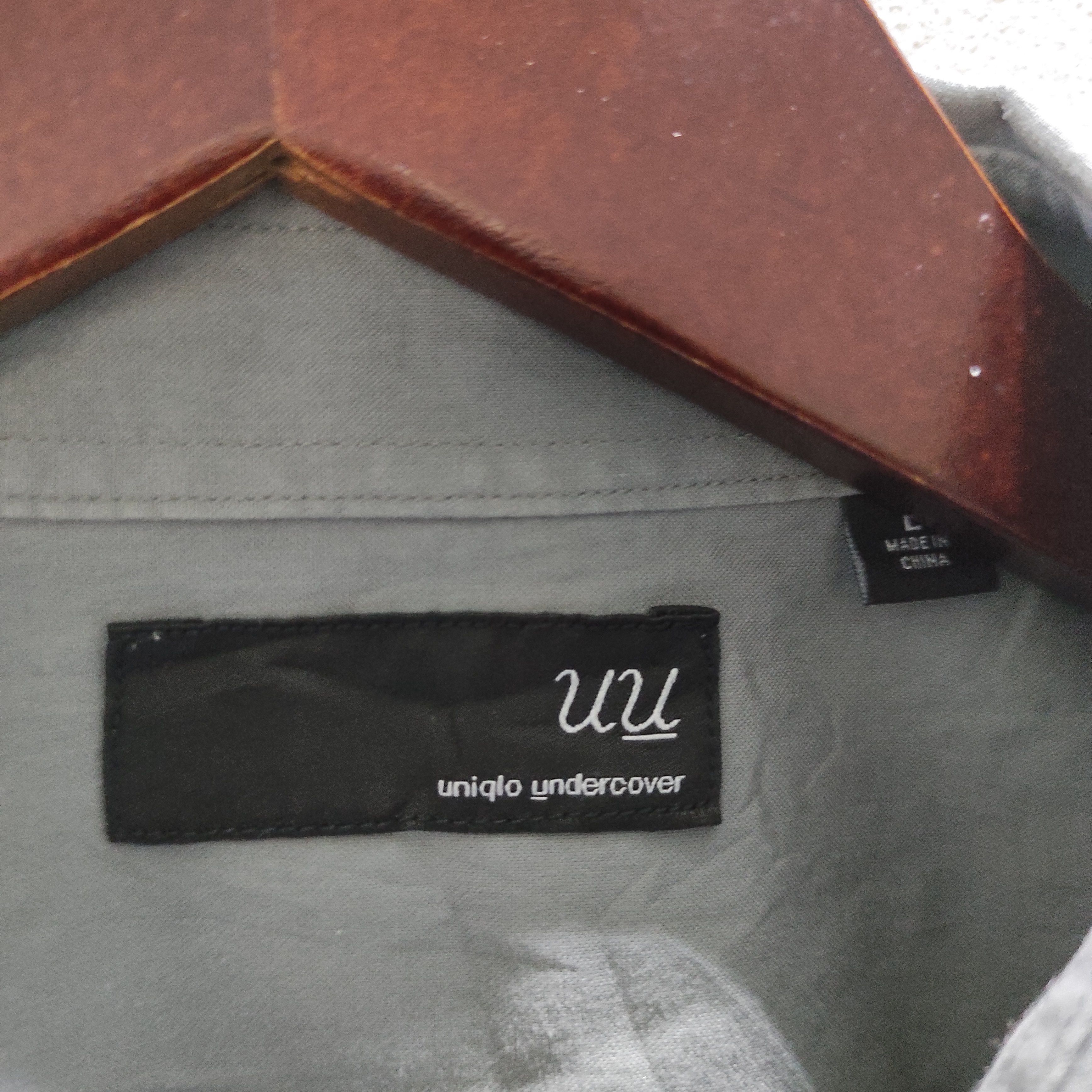 Undercover × Uniqlo Grey Button-Up Shirt Size US L / EU 52-54 / 3 - 6 Thumbnail