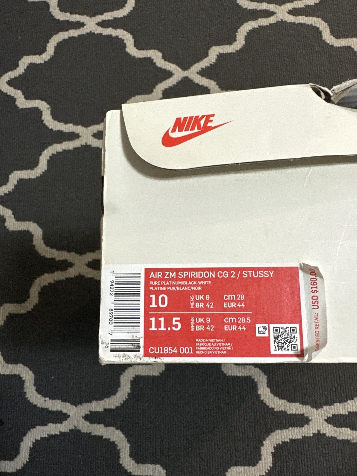 Nike × Stussy Stussy x Air Zoom Spiridon l Size US 10 / EU 43 - 7 Thumbnail