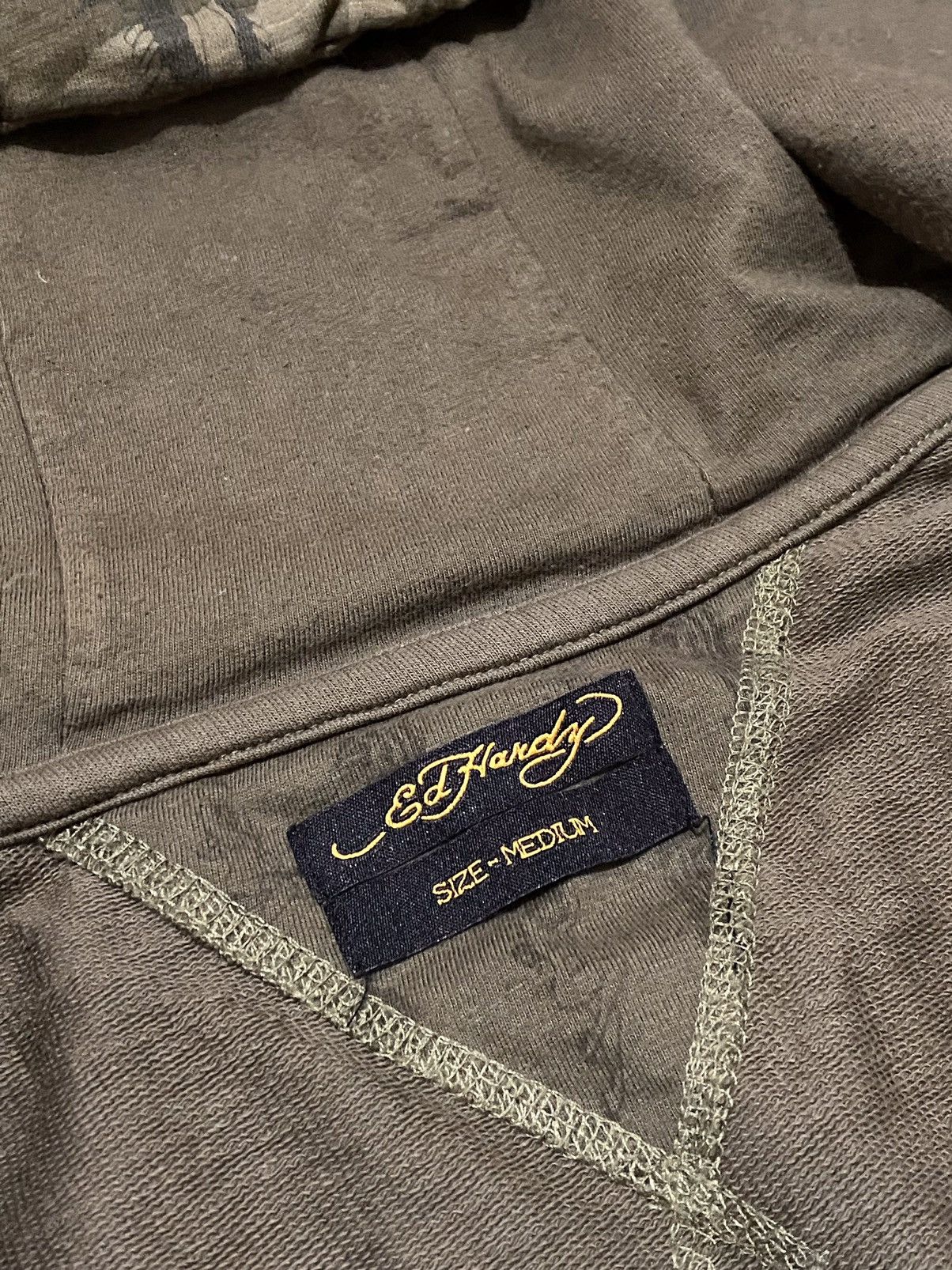 Christian Audigier Vintage Ed Hardy by Christian Audigier Zip Up Hoodie Size US M / EU 48-50 / 2 - 9 Thumbnail