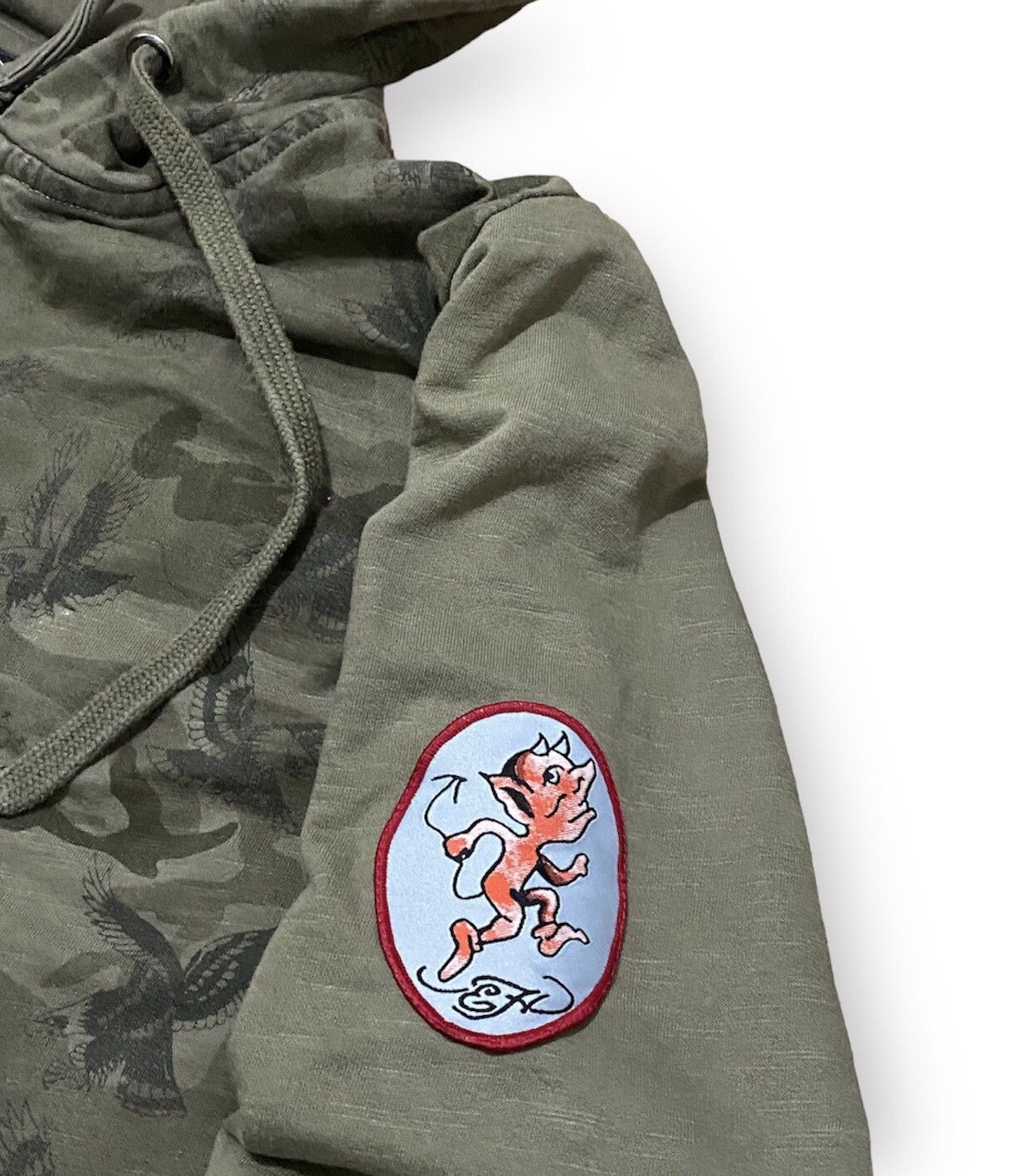 Christian Audigier Vintage Ed Hardy by Christian Audigier Zip Up Hoodie Size US M / EU 48-50 / 2 - 5 Thumbnail