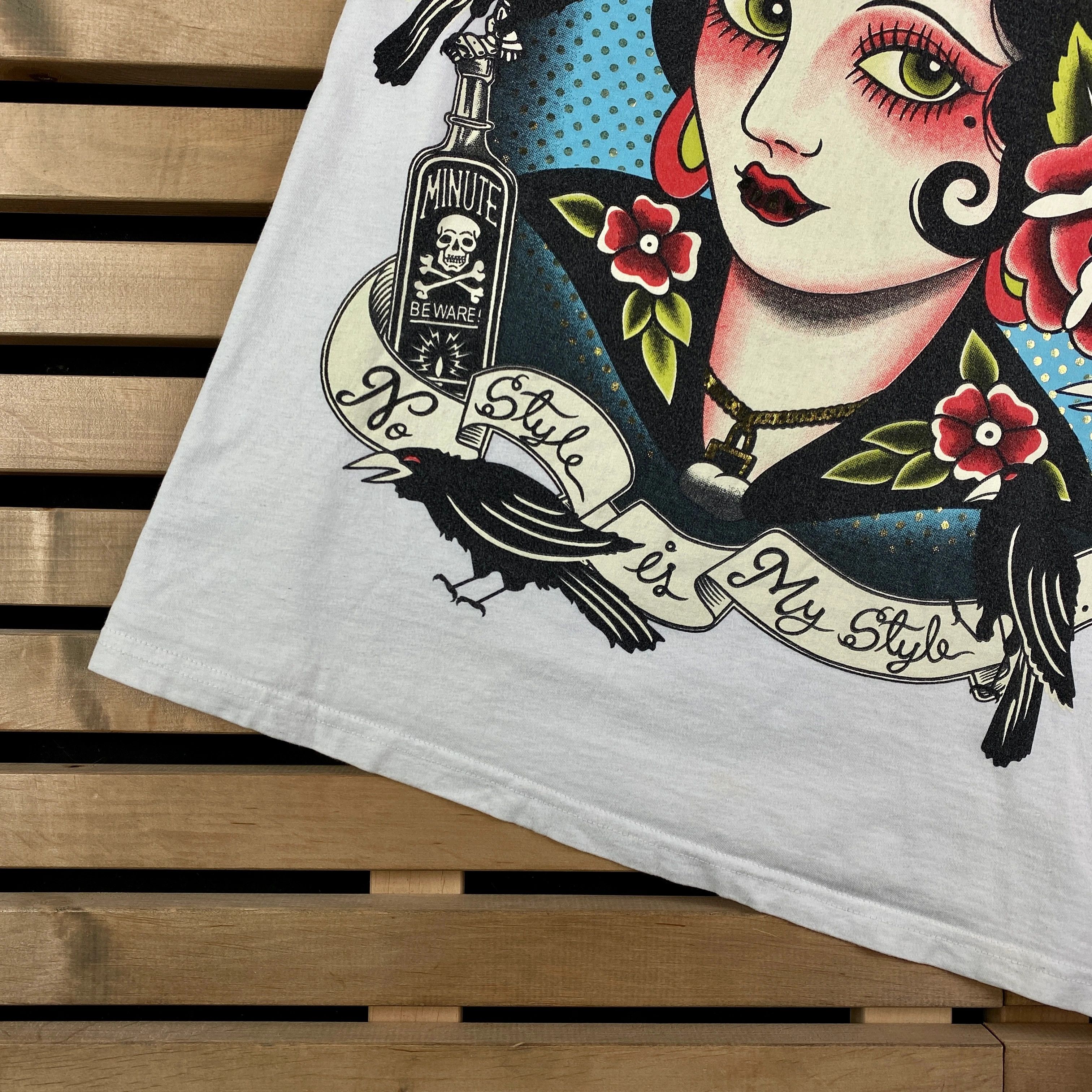 Japanese Brand Mens Vintage T Shirt Minute Mirth Size XL Size US XL / EU 56 / 4 - 3 Thumbnail
