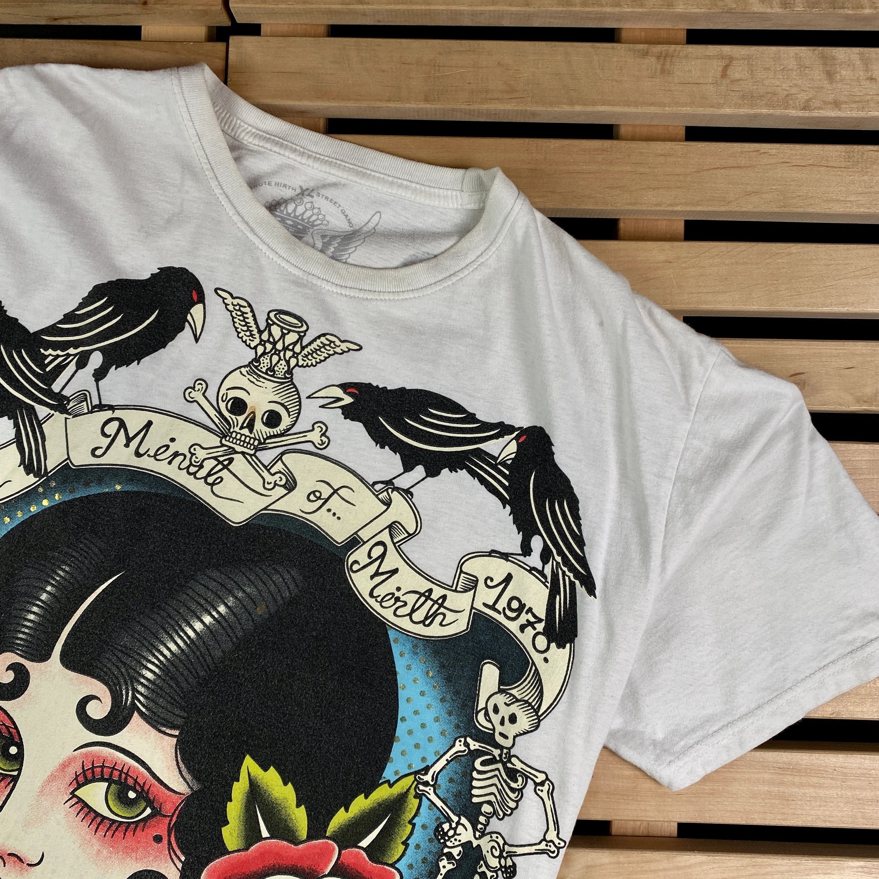 Japanese Brand Mens Vintage T Shirt Minute Mirth Size XL Size US XL / EU 56 / 4 - 2 Thumbnail