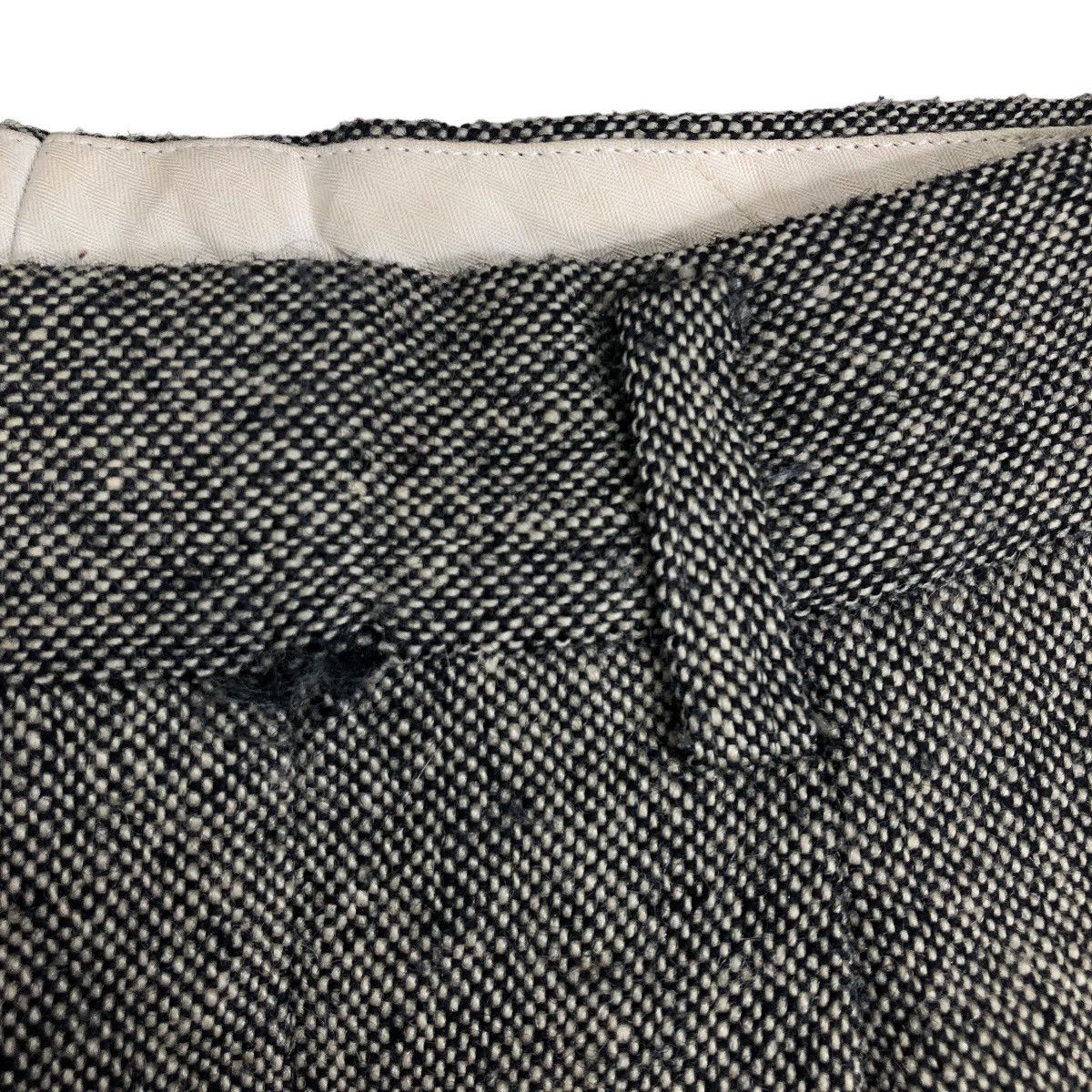 Tokio Kumagai Vintage 80s Tokio Kumagaï Homme Wool Trousers Made In Japan Size US 29 - 5 Thumbnail