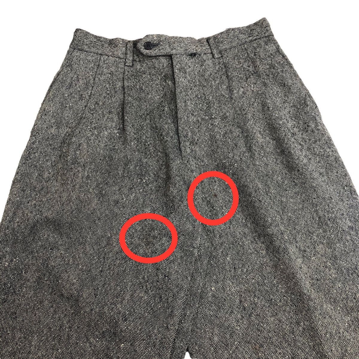 Tokio Kumagai Vintage 80s Tokio Kumagaï Homme Wool Trousers Made In Japan Size US 29 - 3 Thumbnail