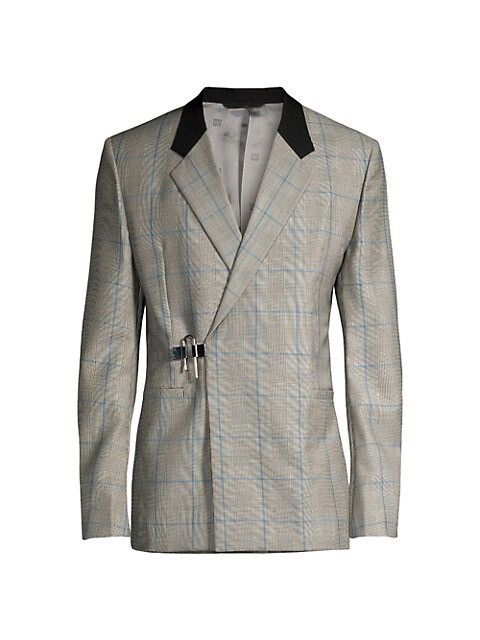 Givenchy × MMW Givenchy Wool padlock blazer jacket Size 38R - 1 Thumbnail