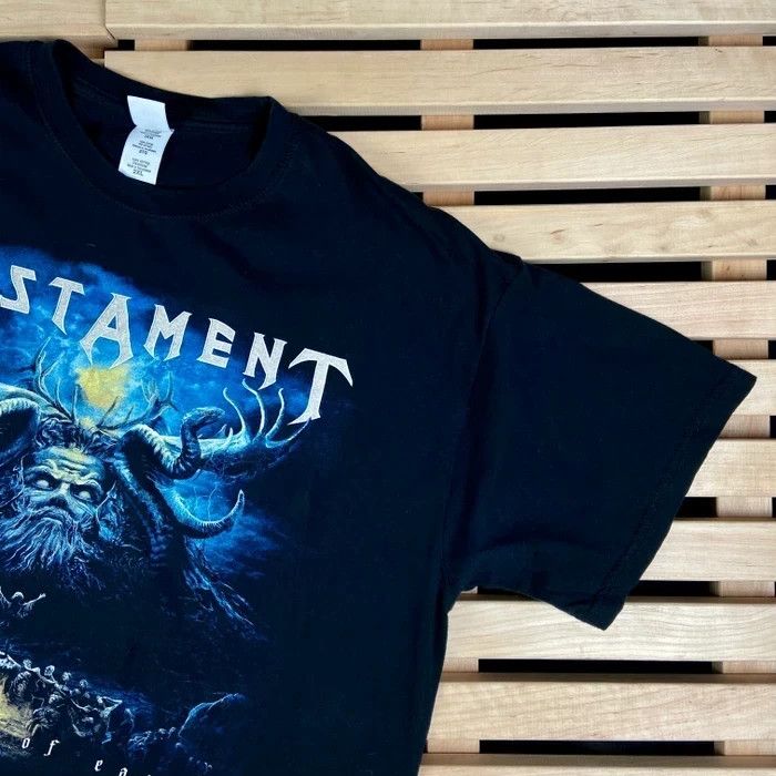 Band Tees × Vintage Mens Vintage T Shirt Testament 2012 Size XXL 2XL Size US XXL / EU 58 / 5 - 2 Thumbnail