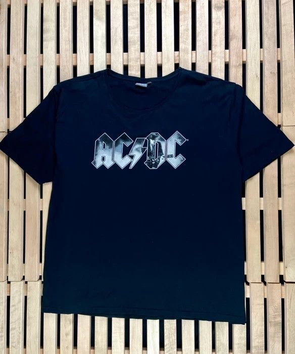 AC/DC × Band Tees × Vintage Mens Vintage T Shirt ACDC AC/DC Size 6XL Size US XXL / EU 58 / 5 - 1 Thumbnail