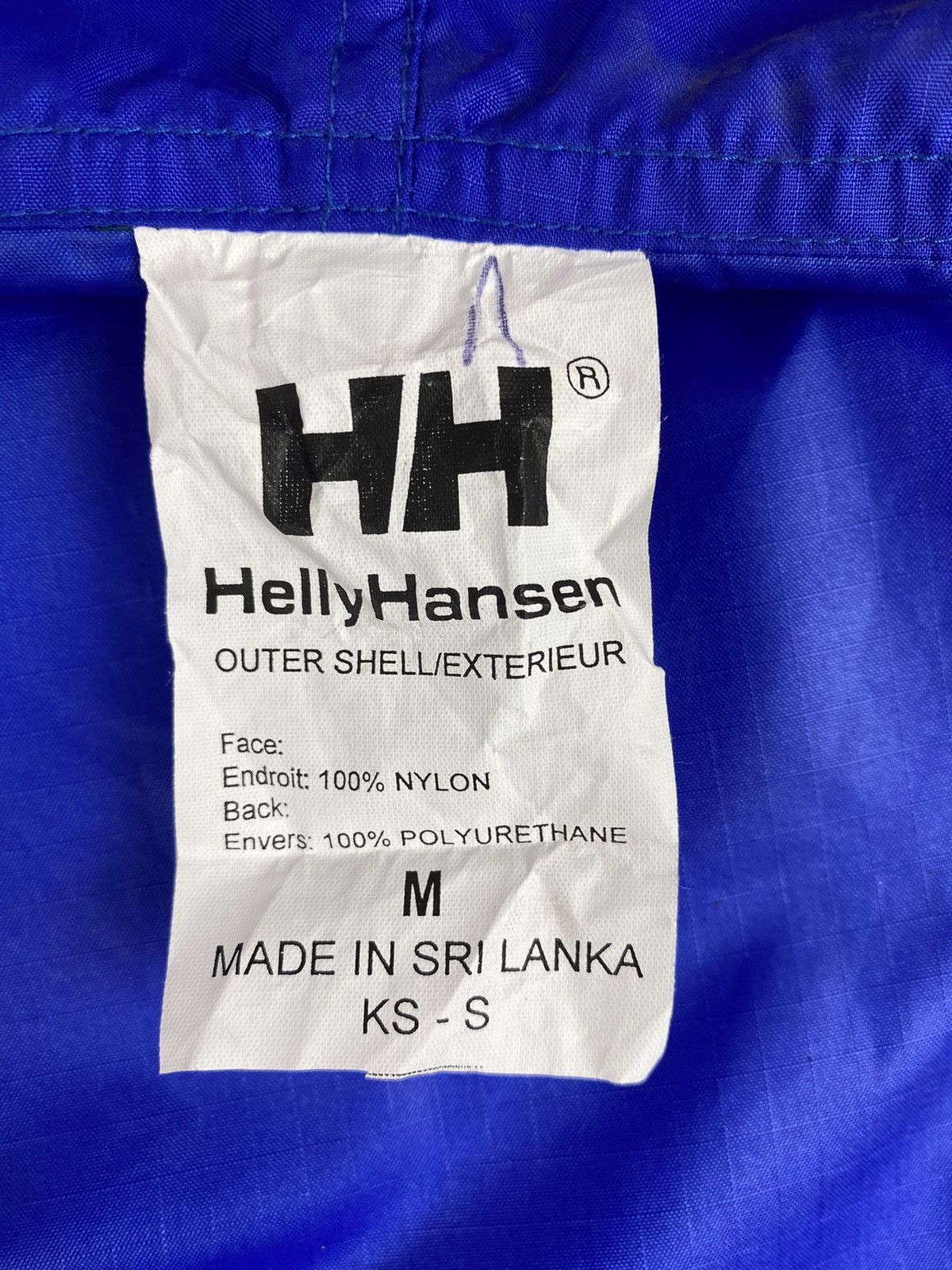 Helly Hansen × Vintage Mens Vintage Helly Hansen Windbreaker Jacket Size M Size US M / EU 48-50 / 2 - 10 Thumbnail