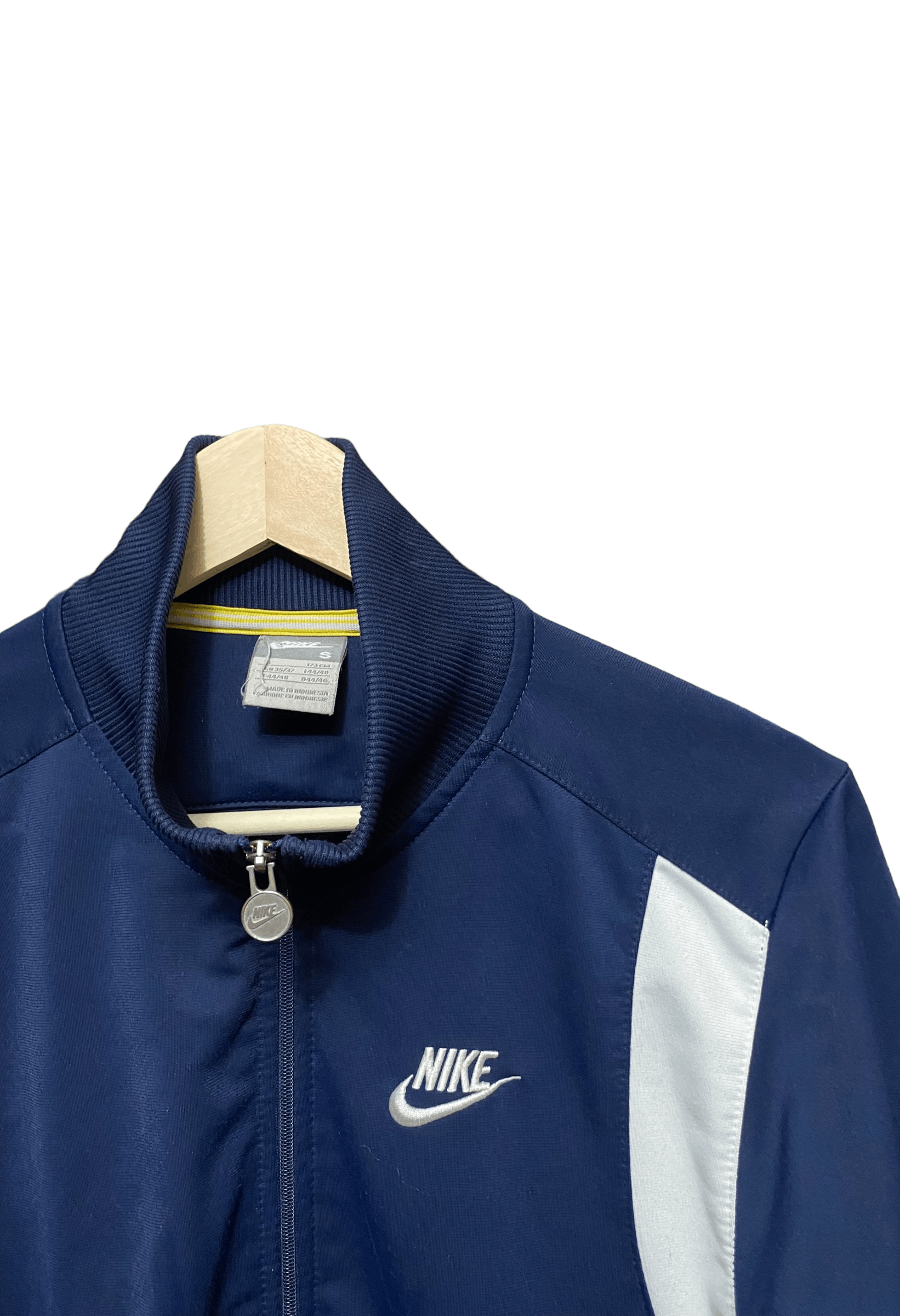 Nike × Vintage 00s' Nike spellout vintage full zip sweatshirt, size S Size US S / EU 44-46 / 1 - 2 Thumbnail