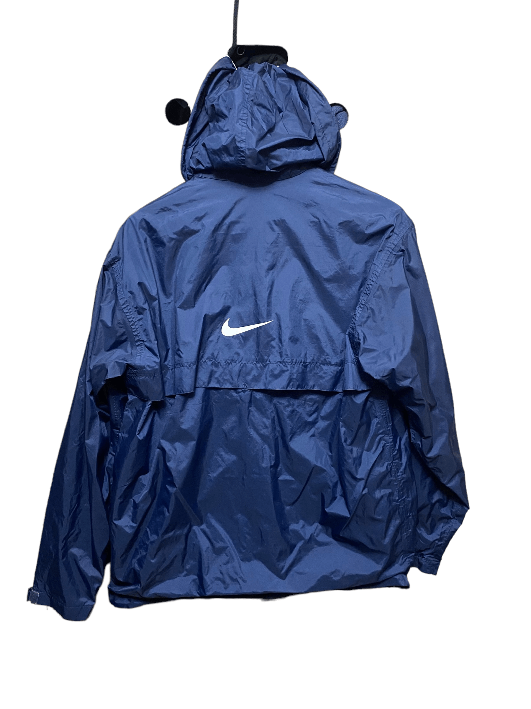 Nike × Vintage 00s' Nike navy windbreaker jacket, size S, back swoosh Size US S / EU 44-46 / 1 - 3 Thumbnail