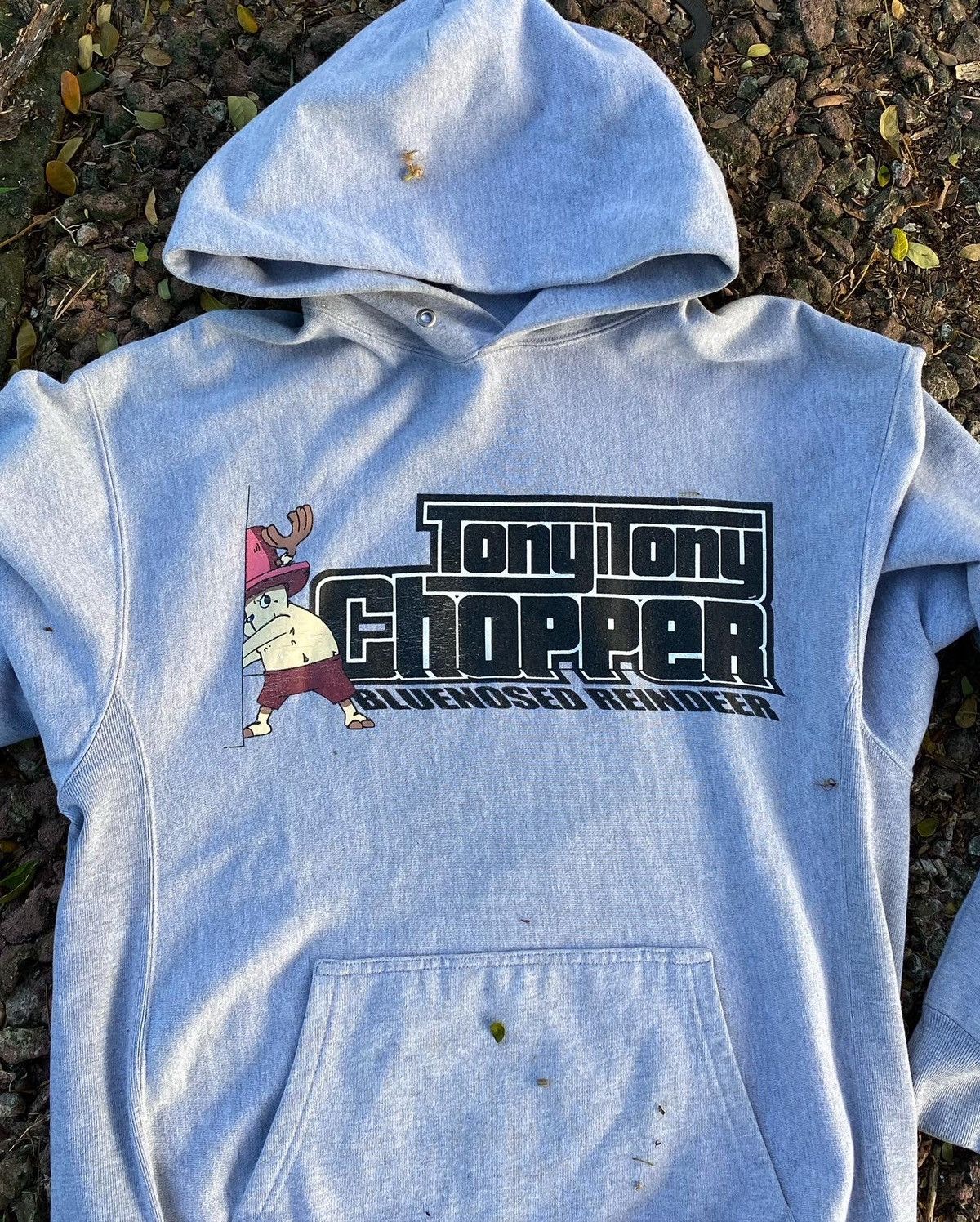 Japanese Brand × One Piece × Vintage Hooded One Piece Tony Tony Chopper Vintage Size US XL / EU 56 / 4 - 3 Thumbnail