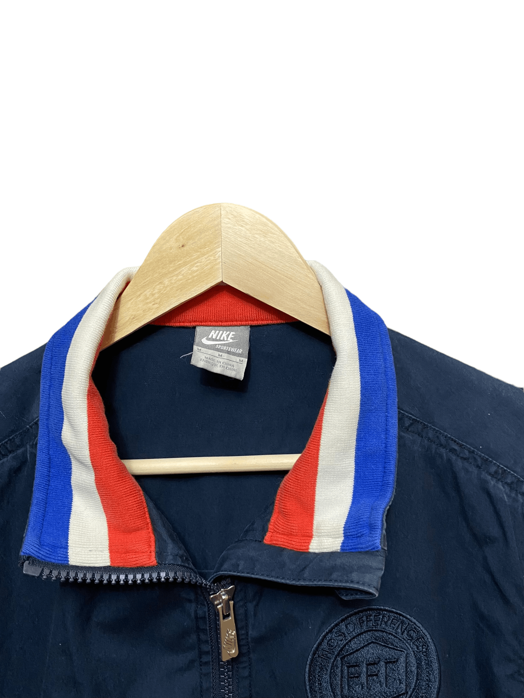 Nike × Vintage 00s' Nike full zip France sweatshirt, size M Size US M / EU 48-50 / 2 - 2 Thumbnail