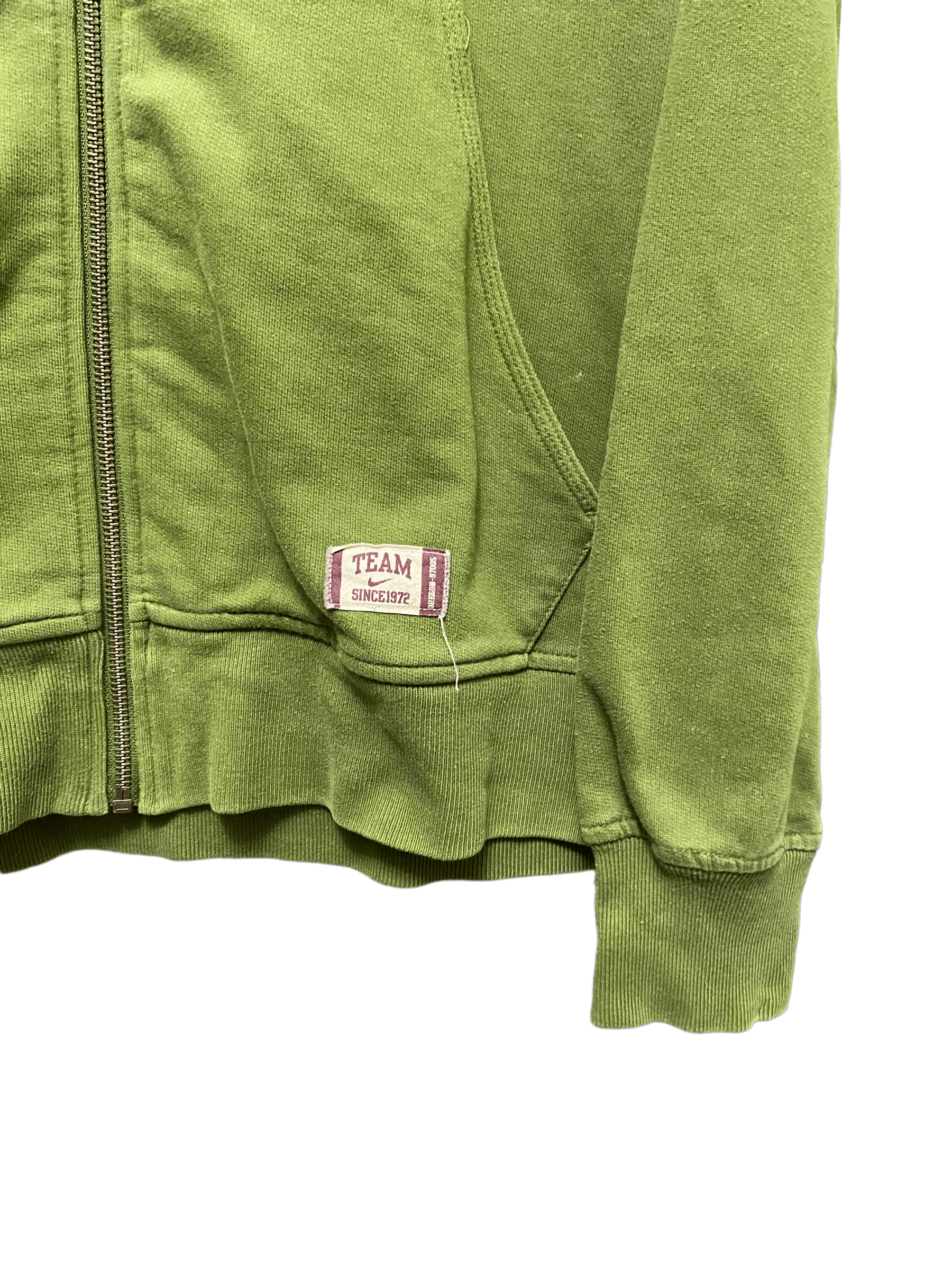 Nike × Vintage 00s' green Nike oregon zip hoodie, size L Size US L / EU 52-54 / 3 - 3 Thumbnail