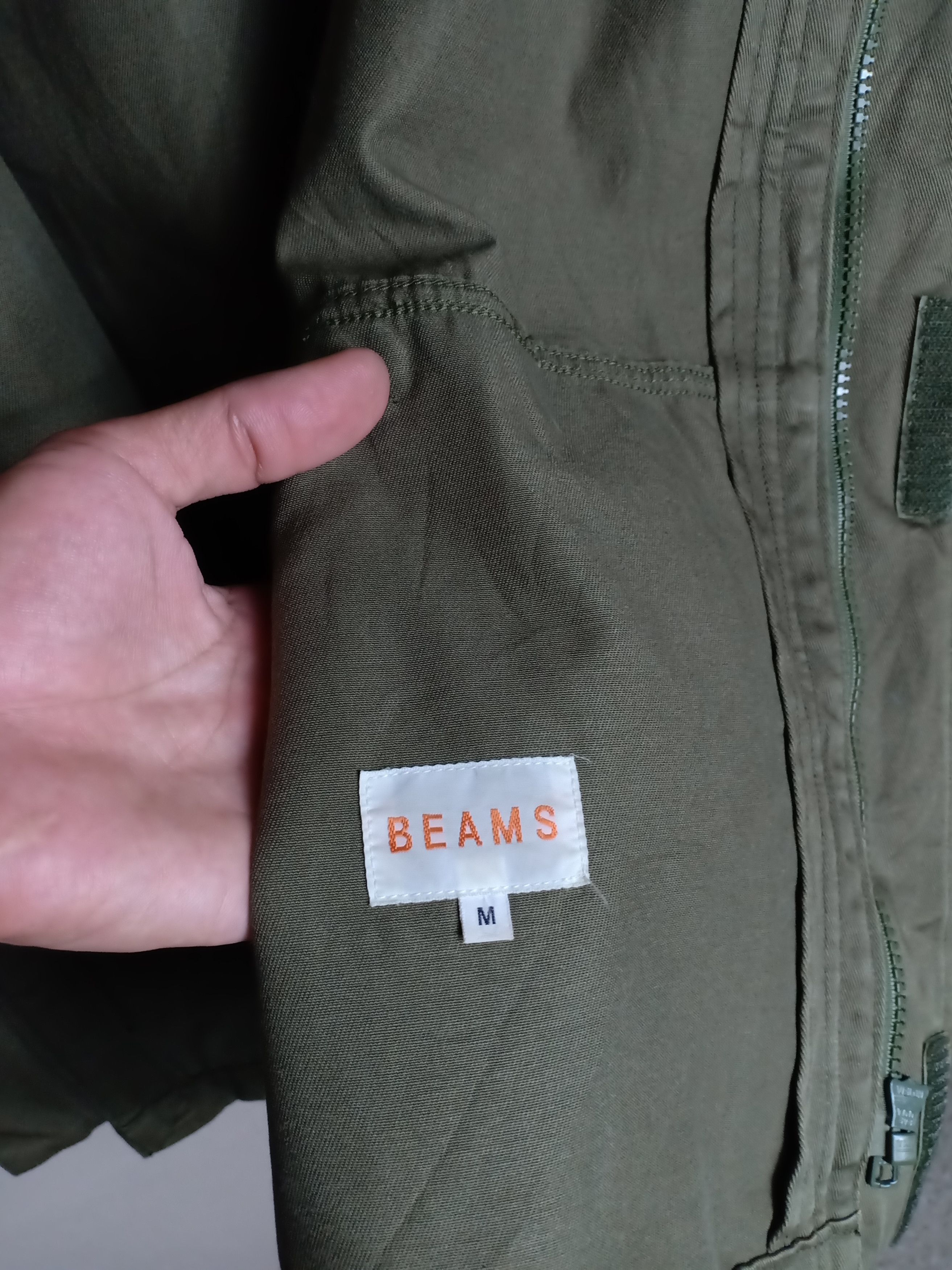 Beams Plus Beams Military Bomber Down Jacket Parka Hoodie Size US M / EU 48-50 / 2 - 7 Thumbnail