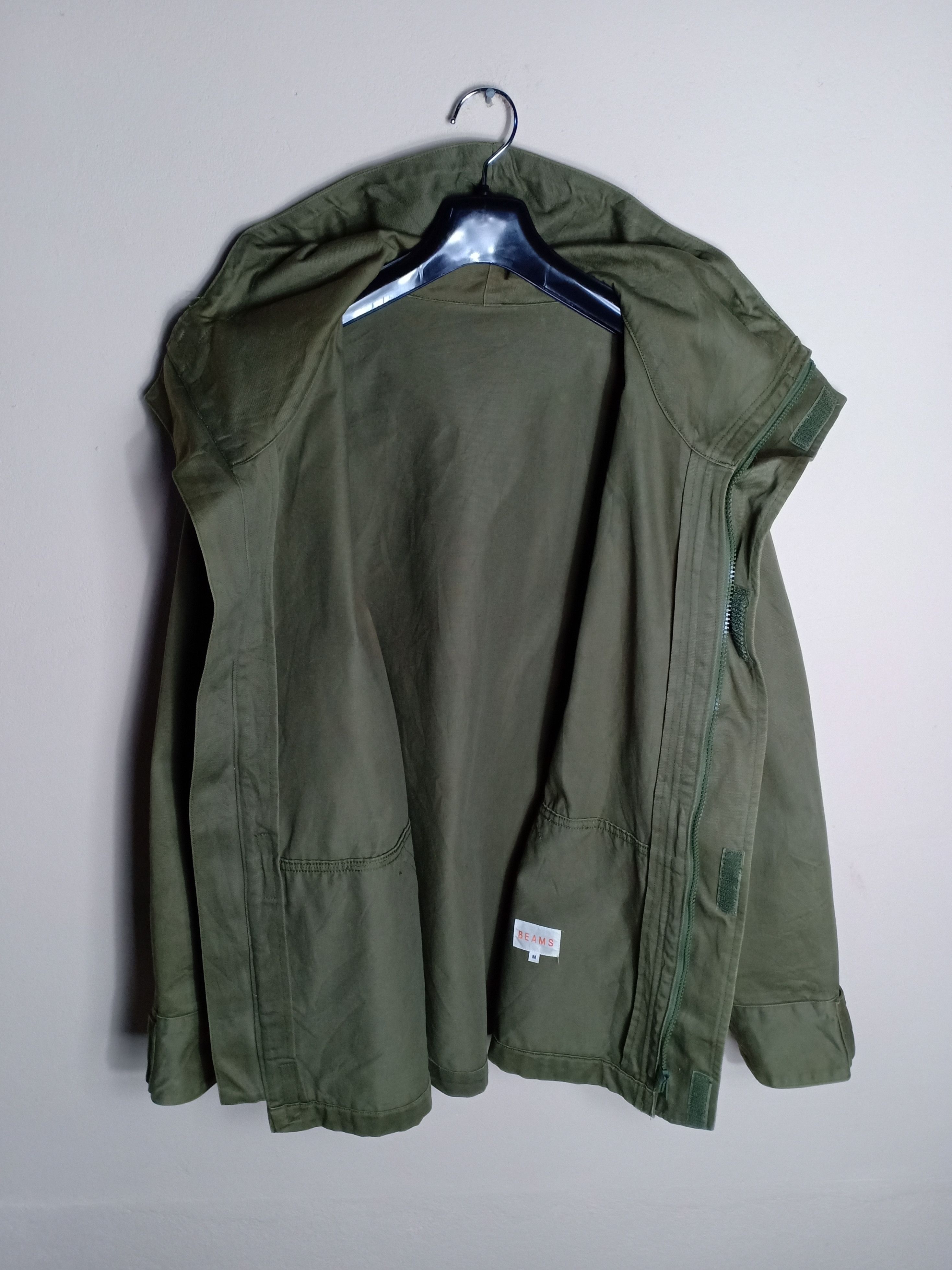 Beams Plus Beams Military Bomber Down Jacket Parka Hoodie Size US M / EU 48-50 / 2 - 3 Thumbnail