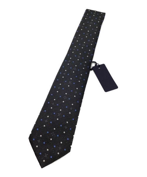LOUIS VUITTON silk tie gray Size:-