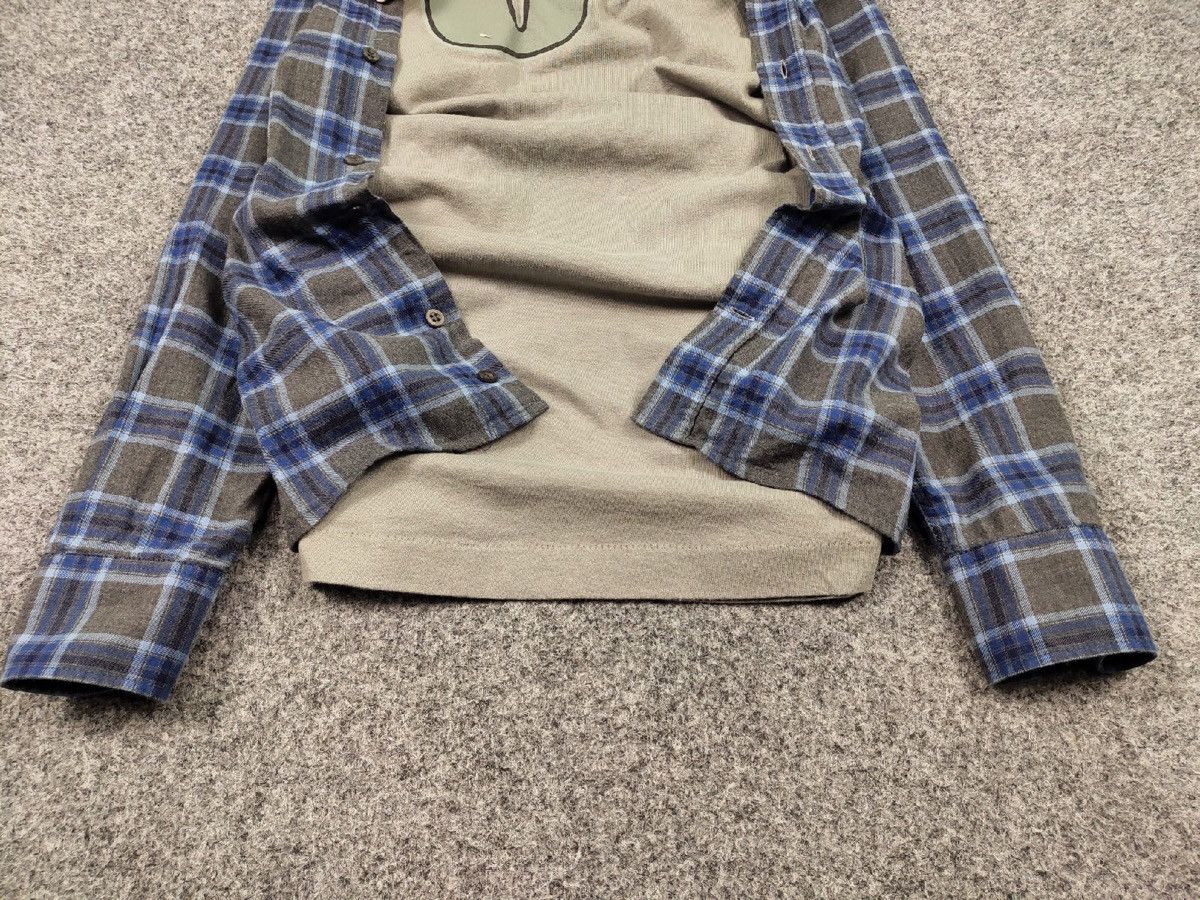 Flannel Vintage Flannel Shirt Travis Scott Style Size US L / EU 52-54 / 3 - 5 Thumbnail