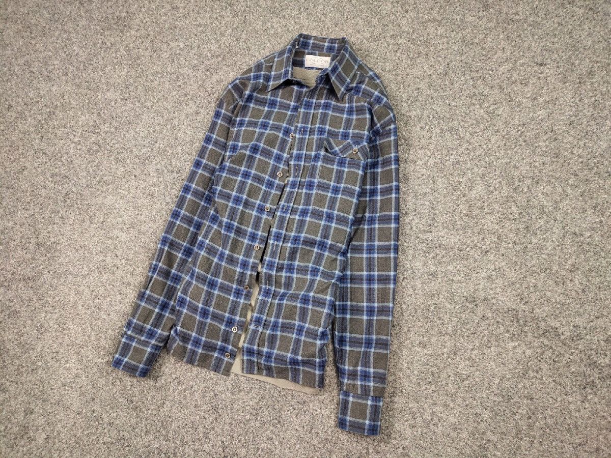 Flannel Vintage Flannel Shirt Travis Scott Style Size US L / EU 52-54 / 3 - 8 Thumbnail