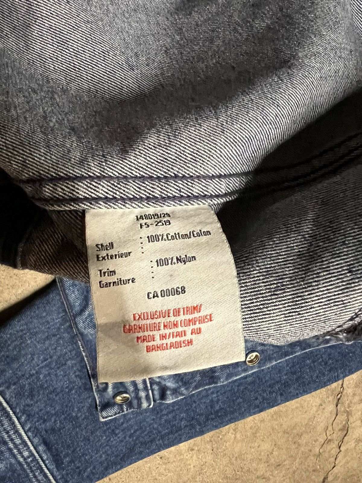 Vintage Vintage Mark's Denim Jacket Size US XL / EU 56 / 4 - 6 Thumbnail