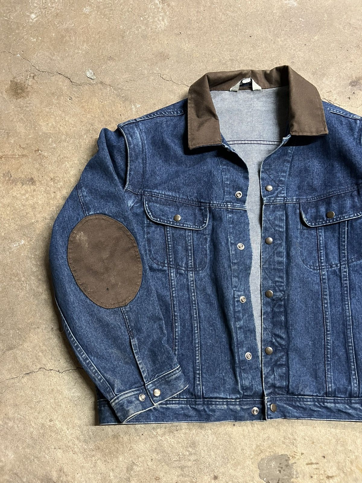 Vintage Vintage Mark's Denim Jacket Size US XL / EU 56 / 4 - 3 Thumbnail